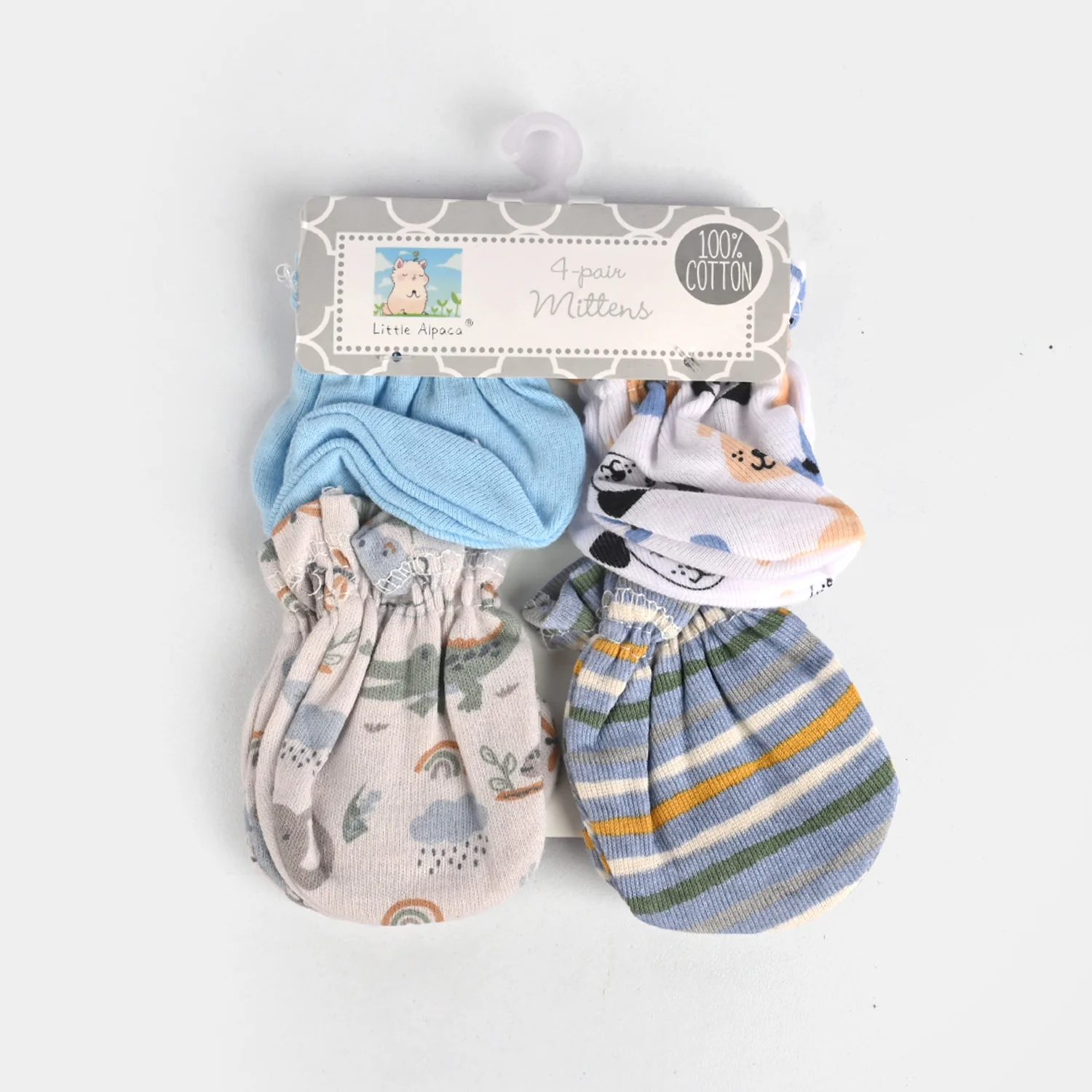 Baby Mittens Set Pack of 4 - Image 3