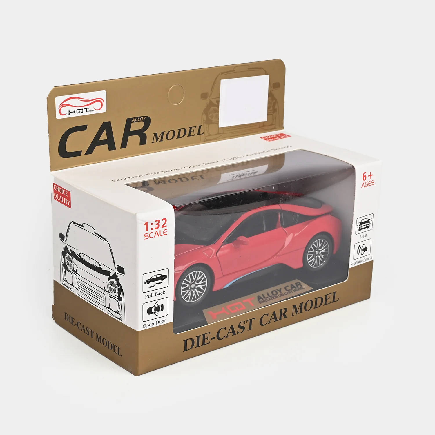 1:32 Scale Die Cast Model Car for Kids - Image 4