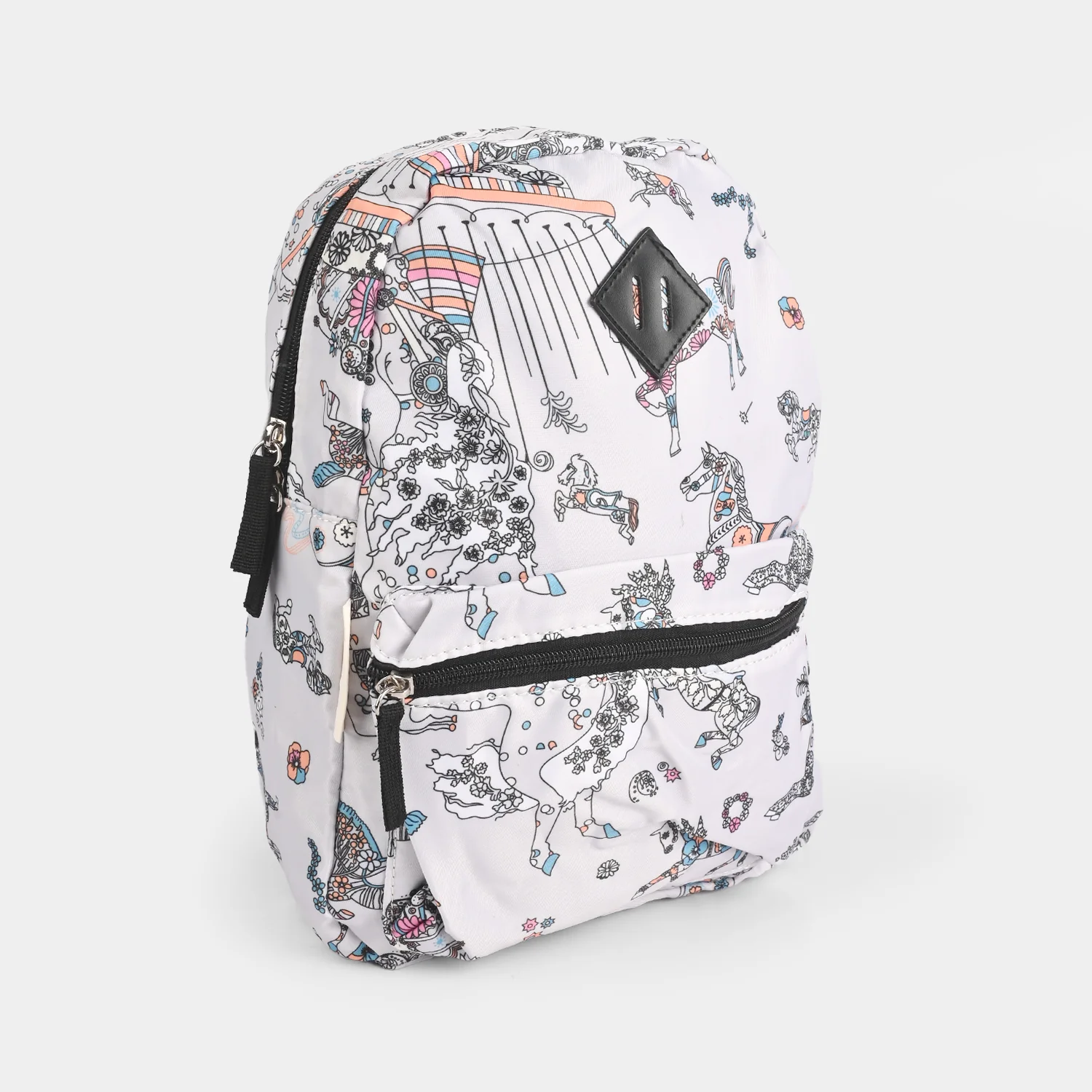 Elegant Printed Backpack