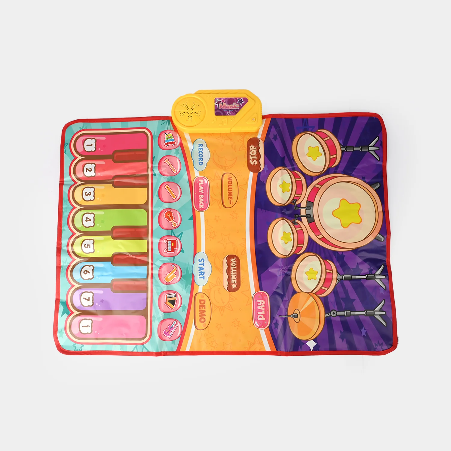 Musical Play Mat Multiple Instruments Sound Effects - Image 2