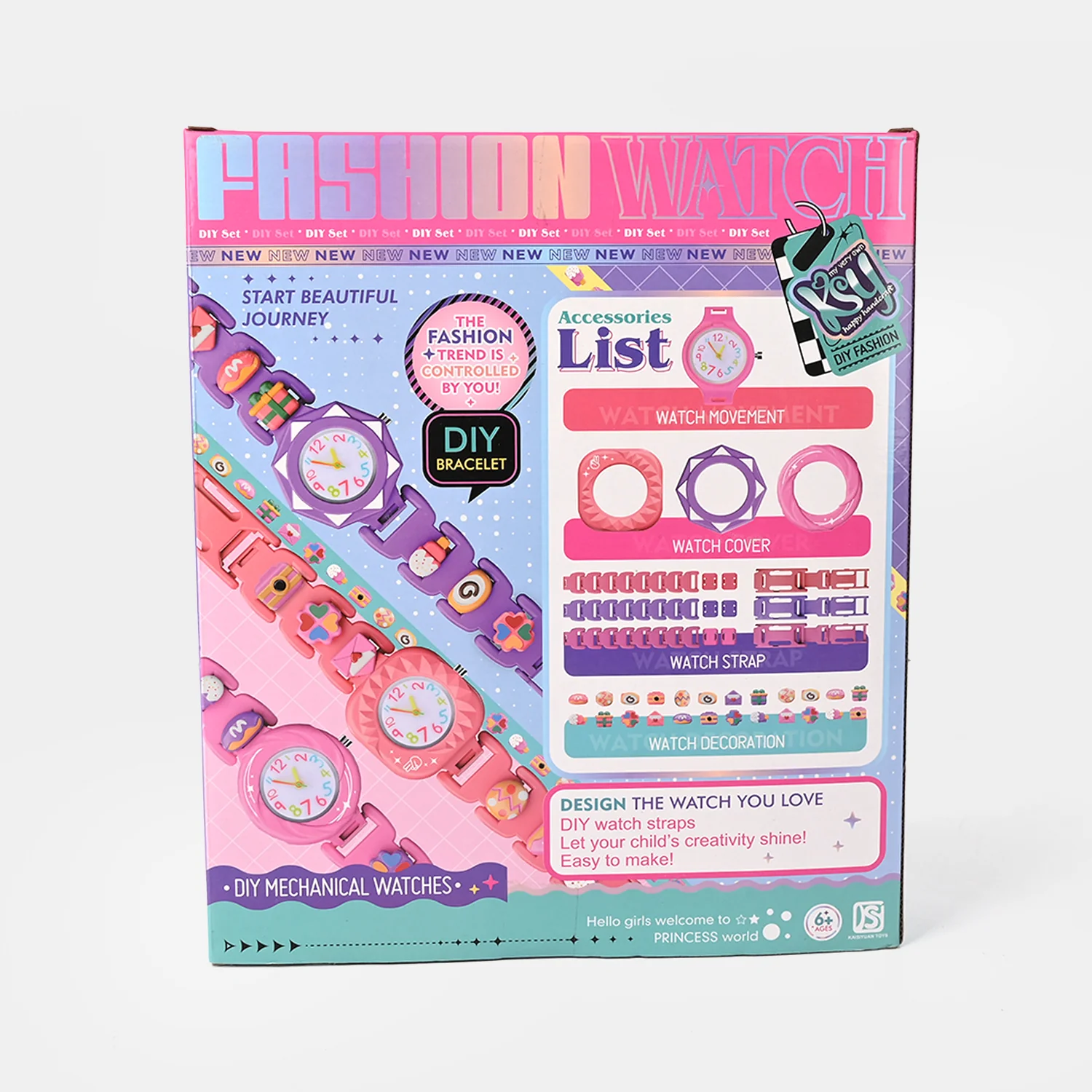DIY Fashion Watch Set – Create Your Own Wristwatch - Image 7