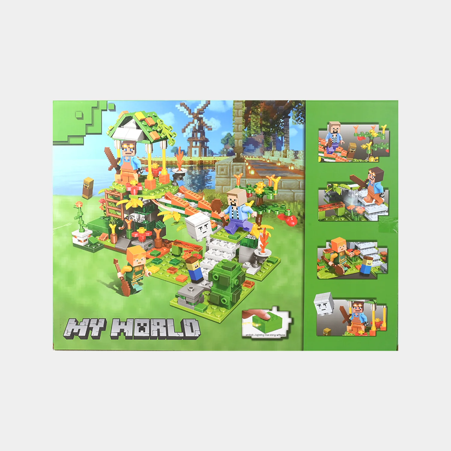 My World Building Blocks Set - 556+ PCs - Image 2