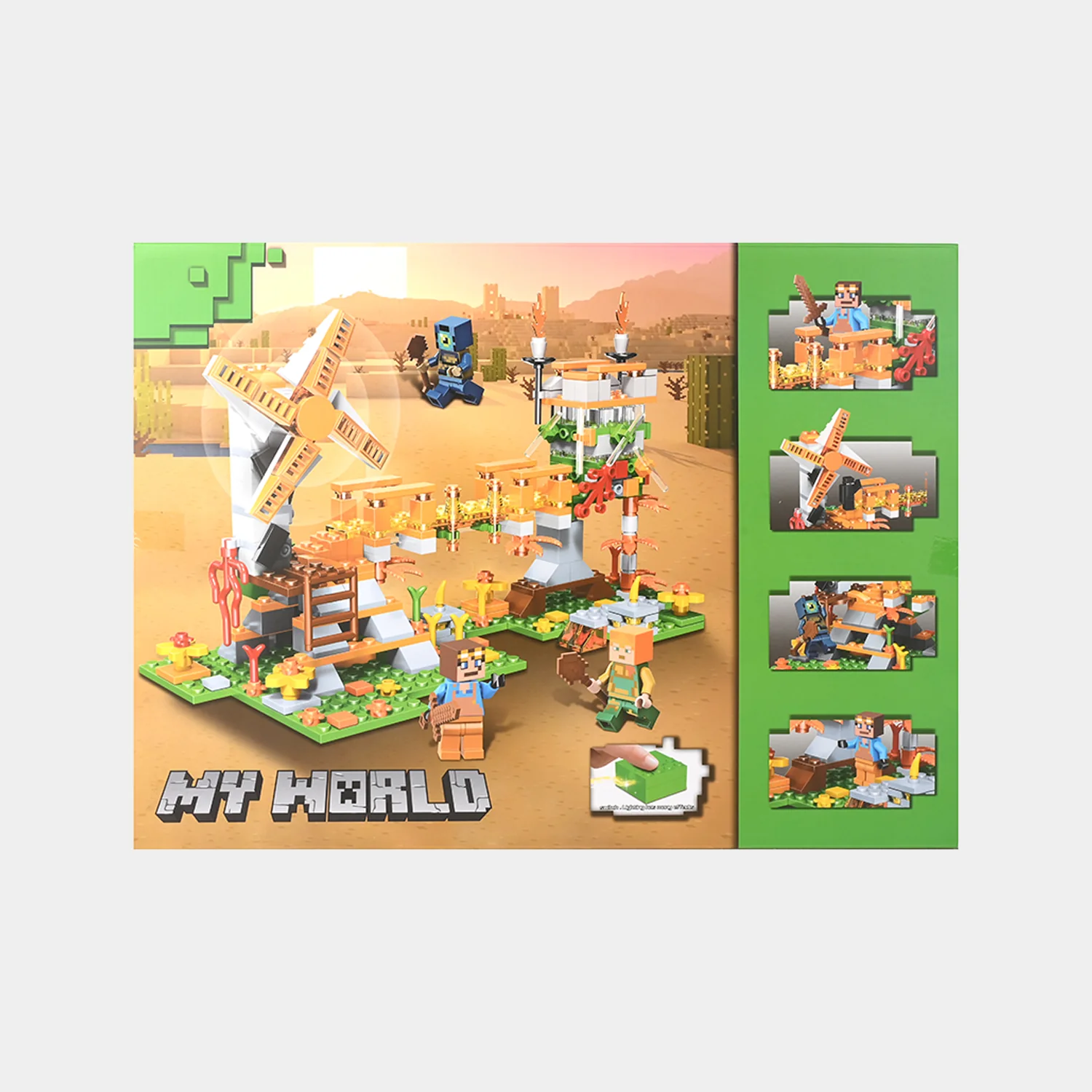 My World Building Blocks Set - 559+ PCs - Image 2