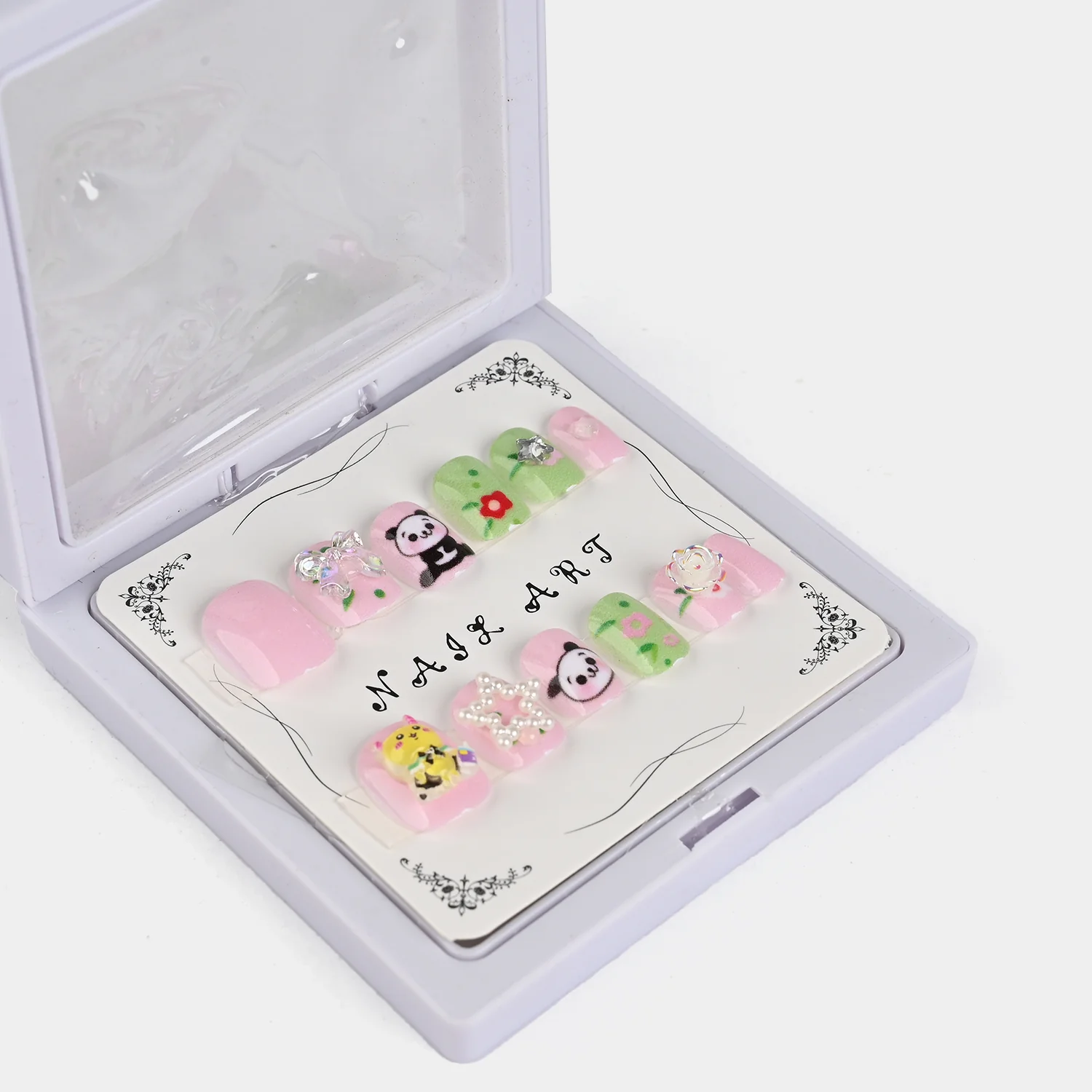 Elegant Design Nail Set for Girls - Image 2