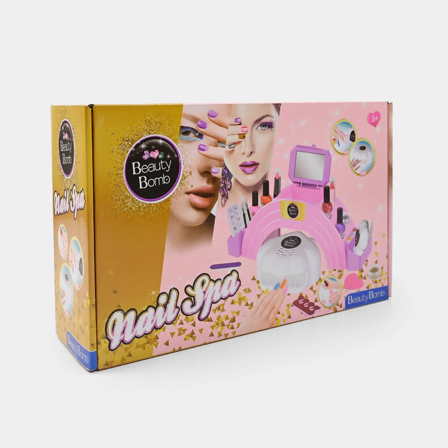 Nail Saloon With Nail Polisher & Dryer For Girls - Image 3