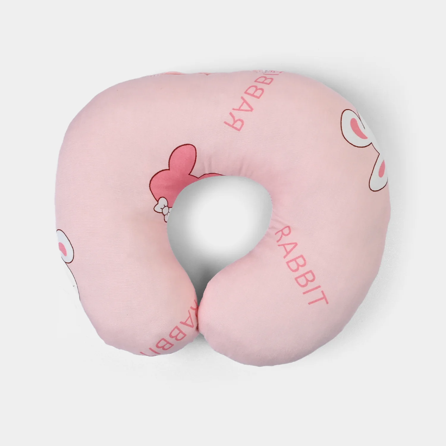 Neck Pillow Rabbit - Pink - Image 2