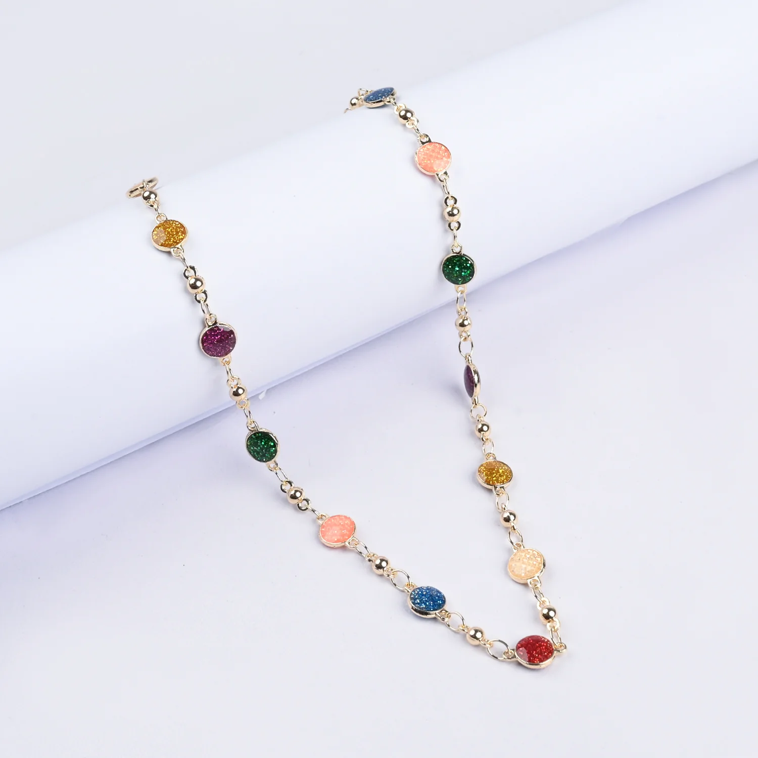 Girls Necklace With Golden Chain & Charm