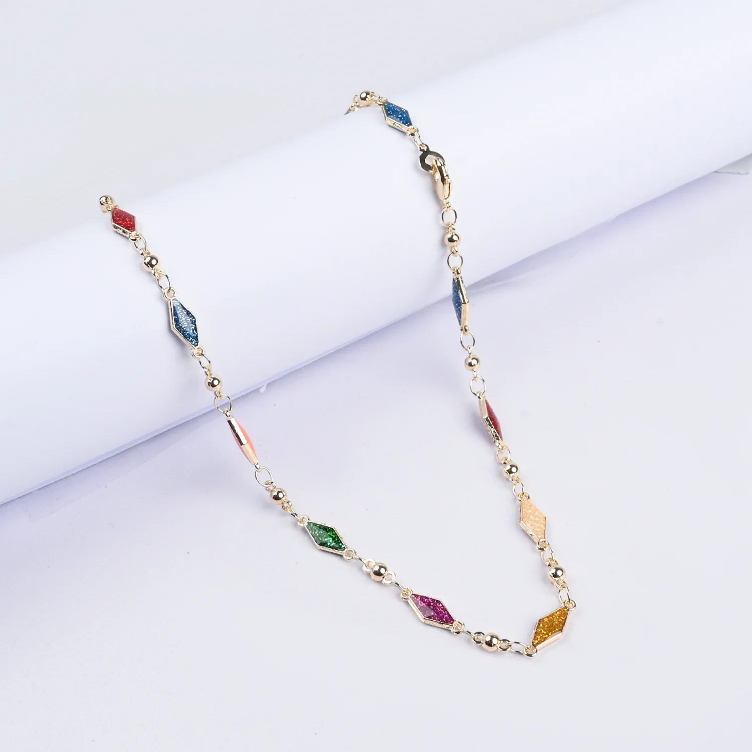 Girls Necklace With Golden Chain & Charm