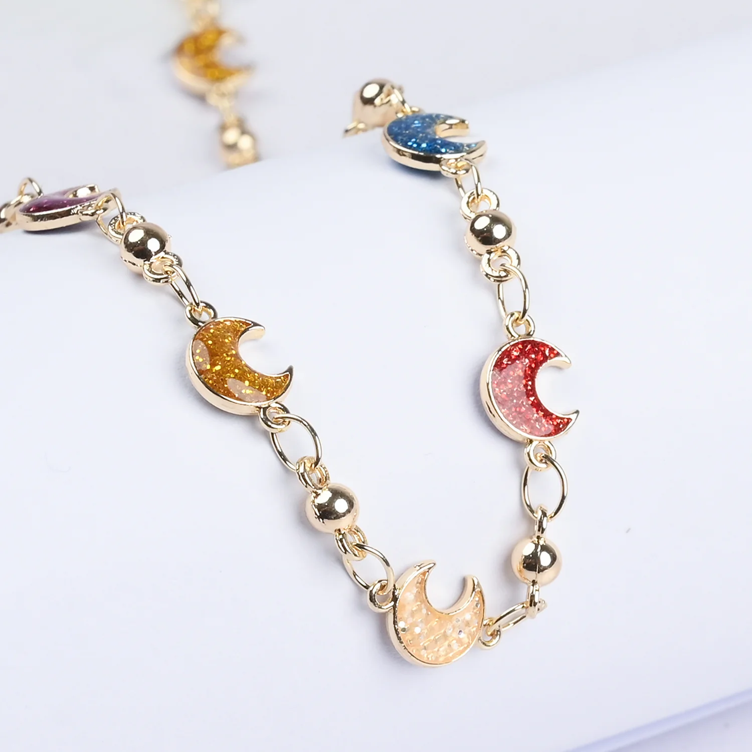 Girls Necklace With Golden Chain & Charm - Image 2