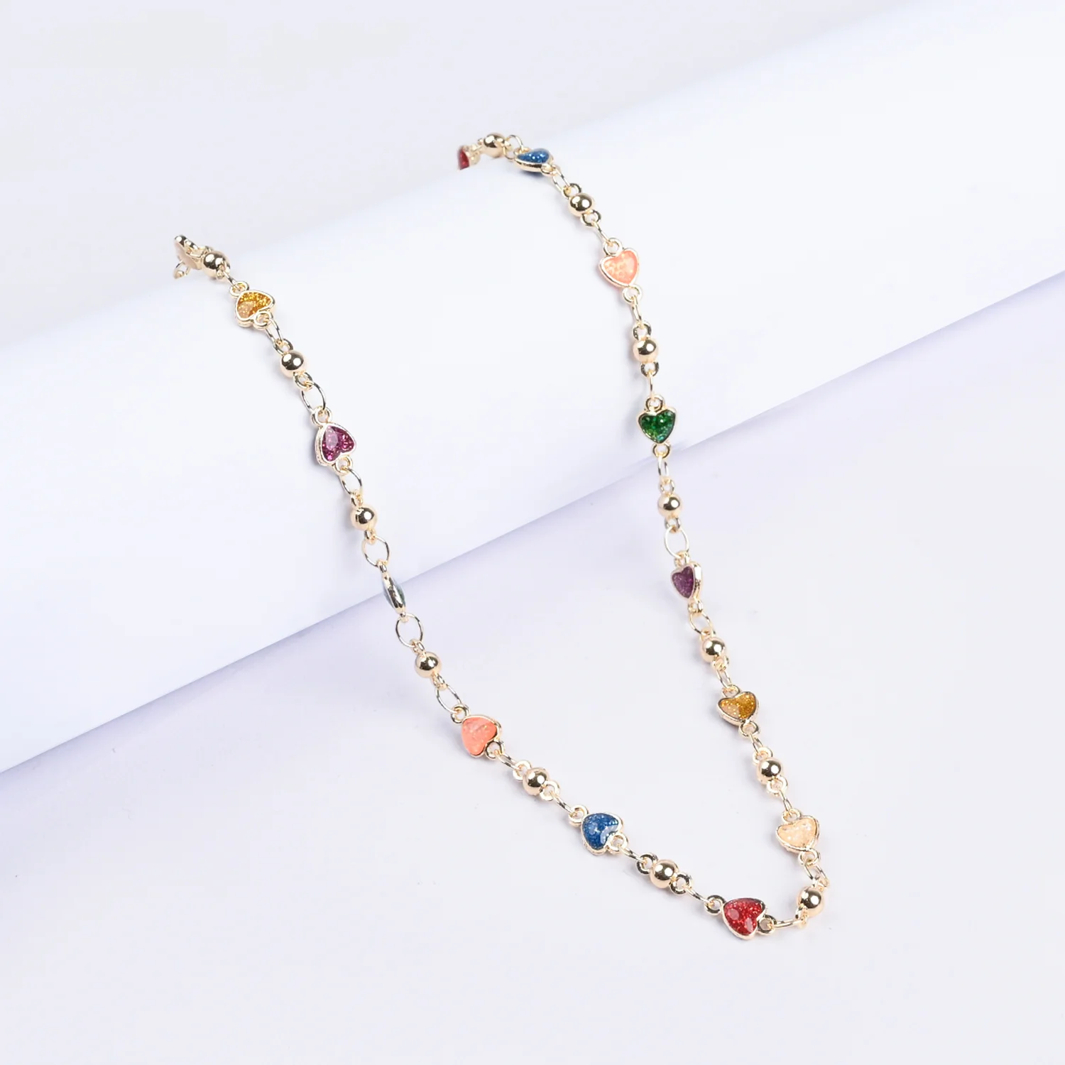 Girls Necklace With Golden Chain & Charm