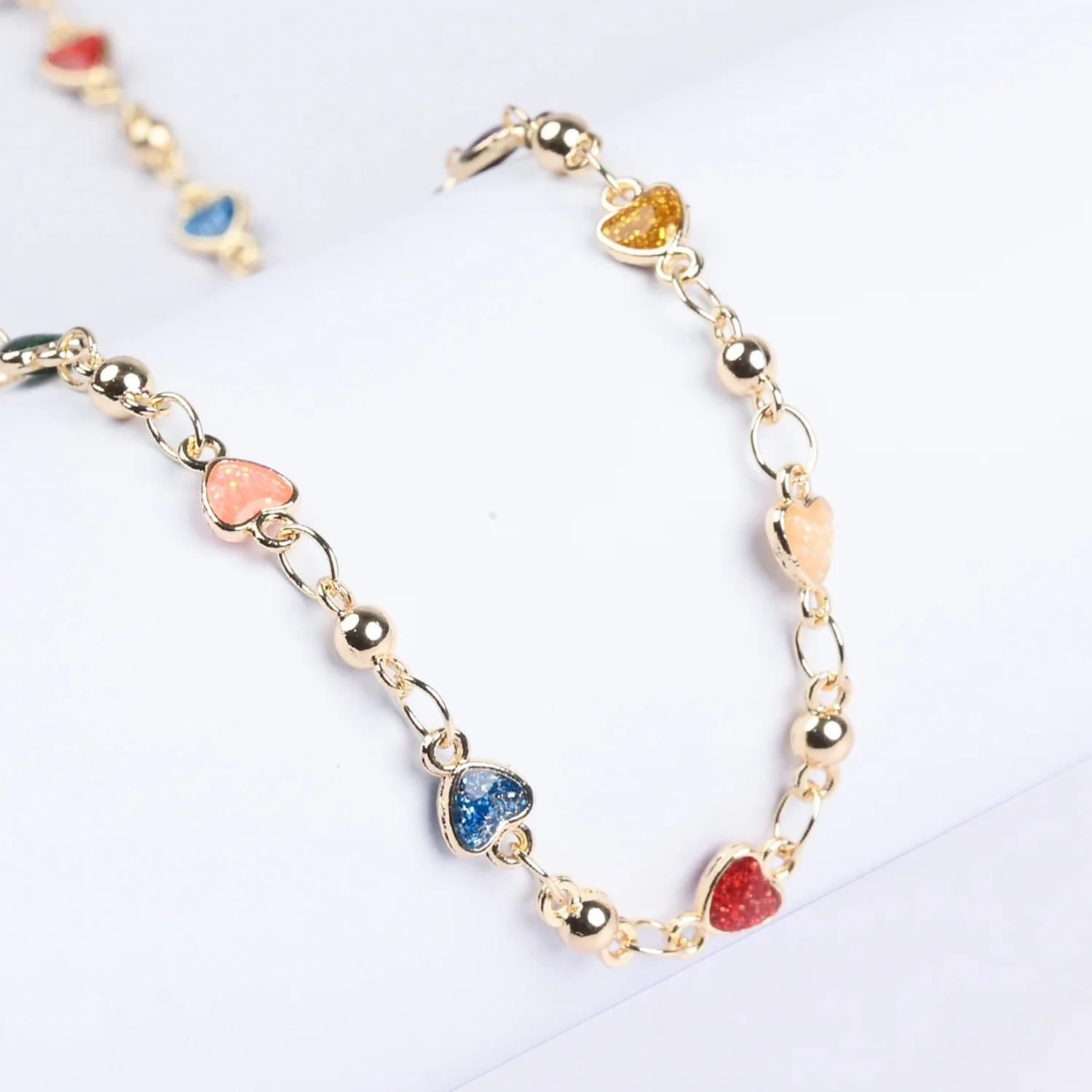 Girls Necklace With Golden Chain & Charm - Image 2