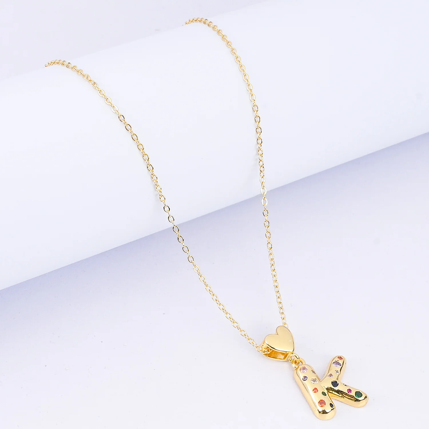 Alphabet/Letter Pendant Necklace for Girls