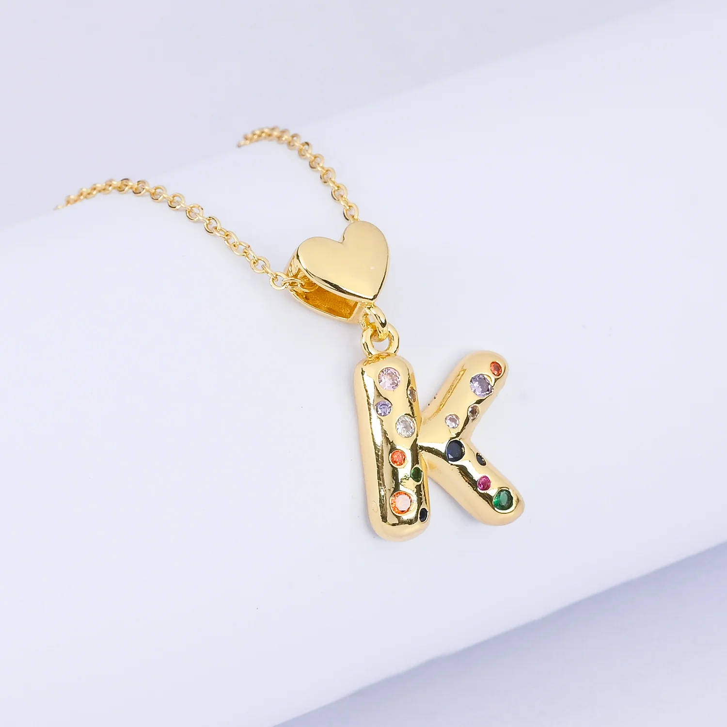 Alphabet/Letter Pendant Necklace for Girls - Image 2