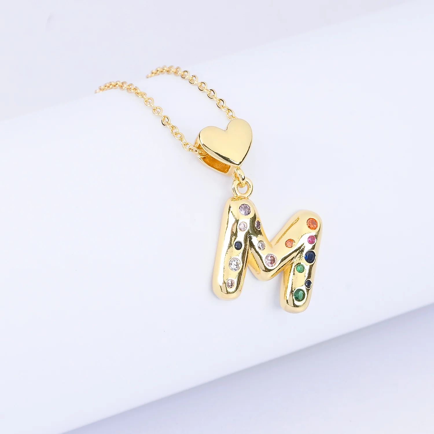 Alphabet/Letter Pendant Necklace for Girls - Image 2