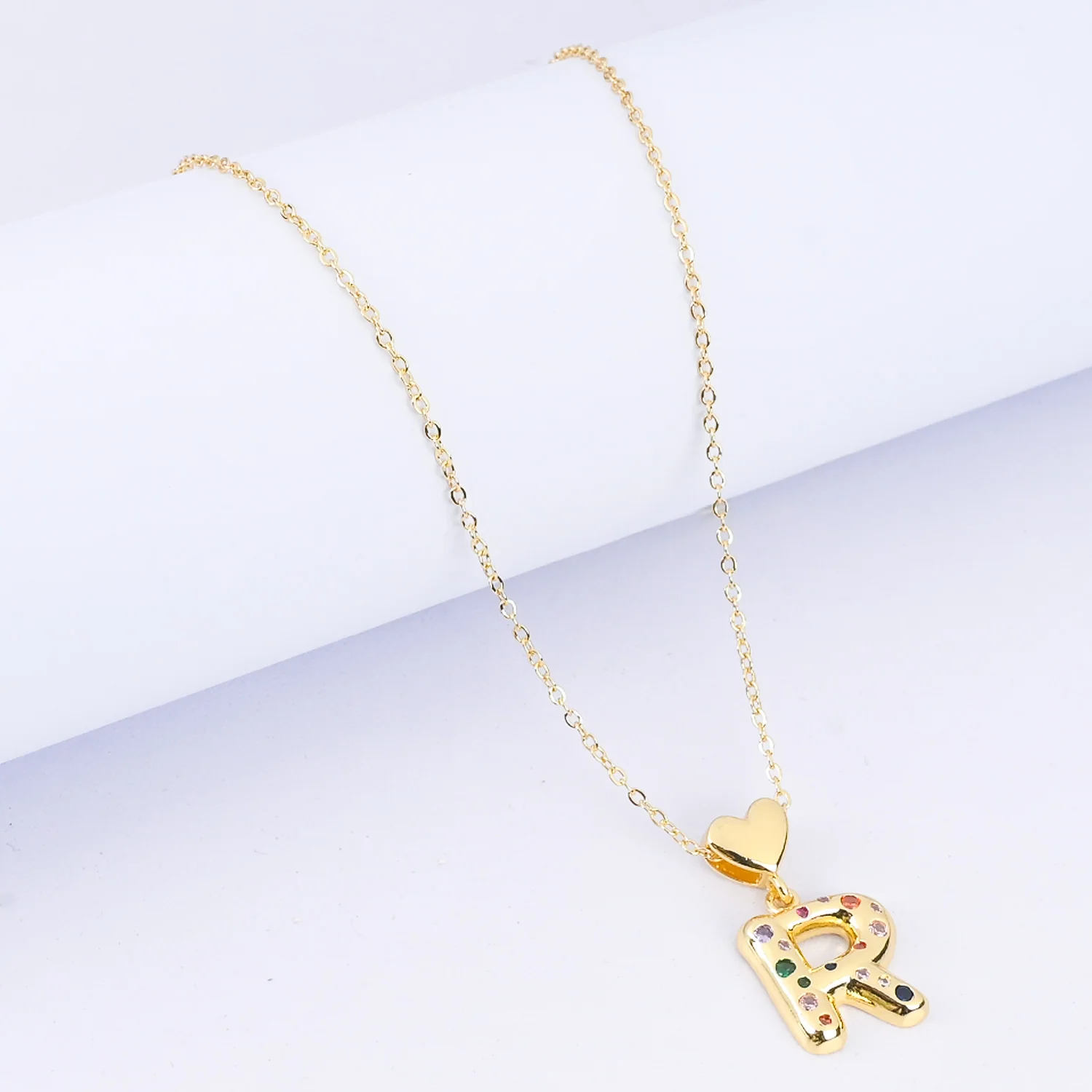 Alphabet/Letter Pendant Necklace for Girls