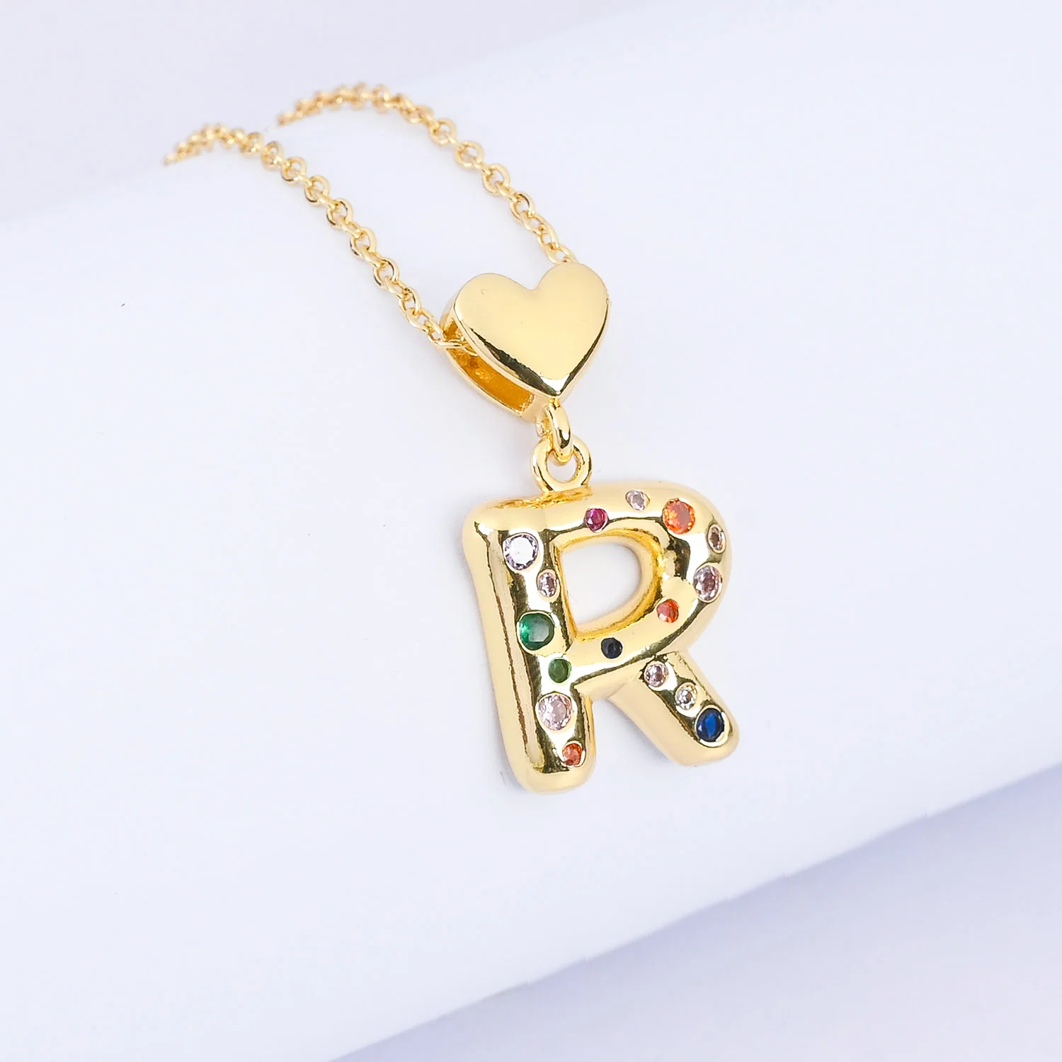 Alphabet/Letter Pendant Necklace for Girls - Image 2