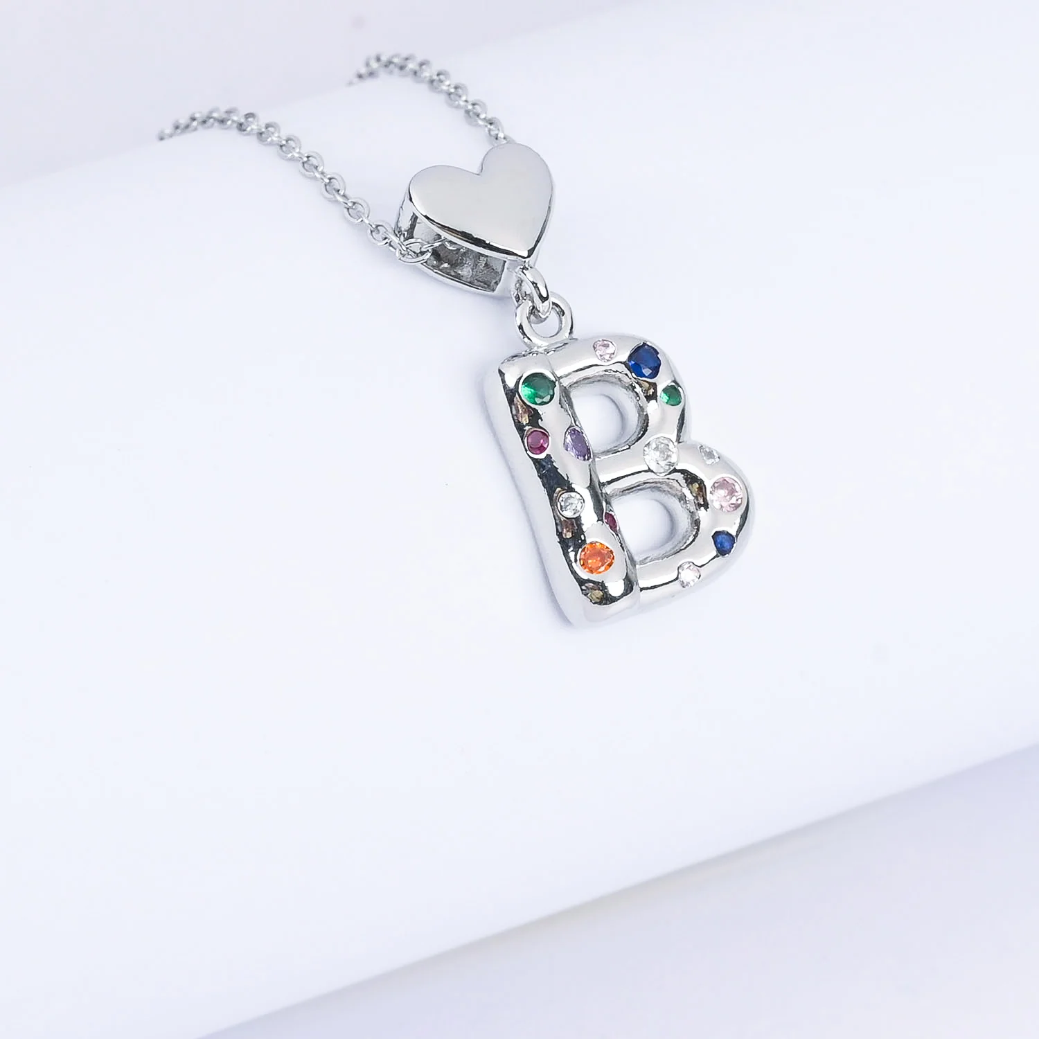 Alphabet/Letter Pendant Necklace for Girls - Image 2