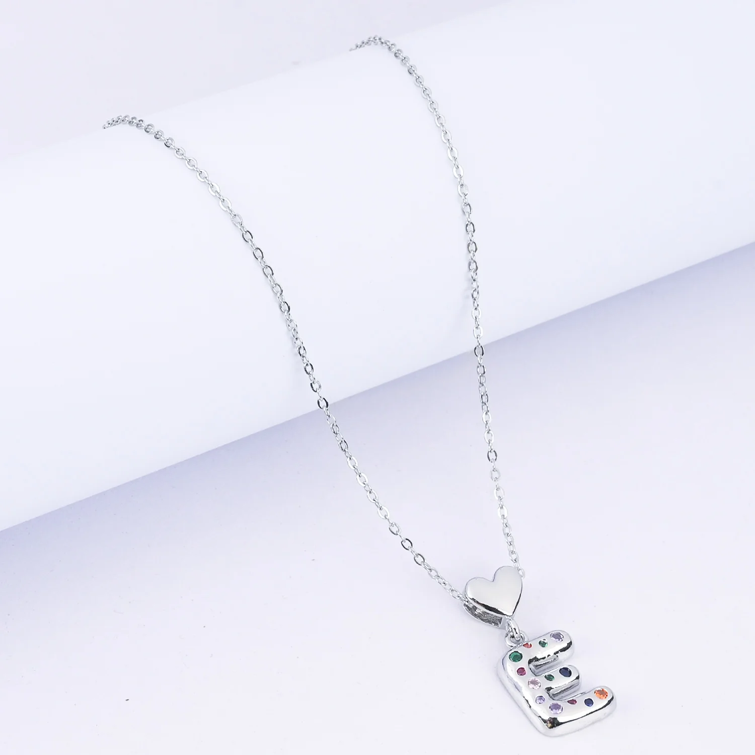Alphabet/Letter Pendant Necklace for Girls