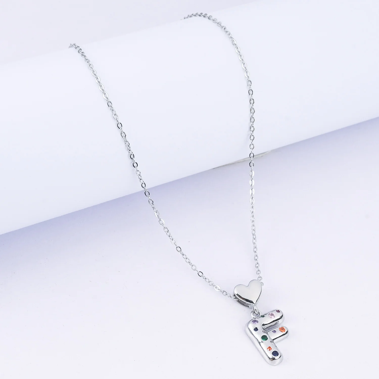 Alphabet/Letter Pendant Necklace for Girls
