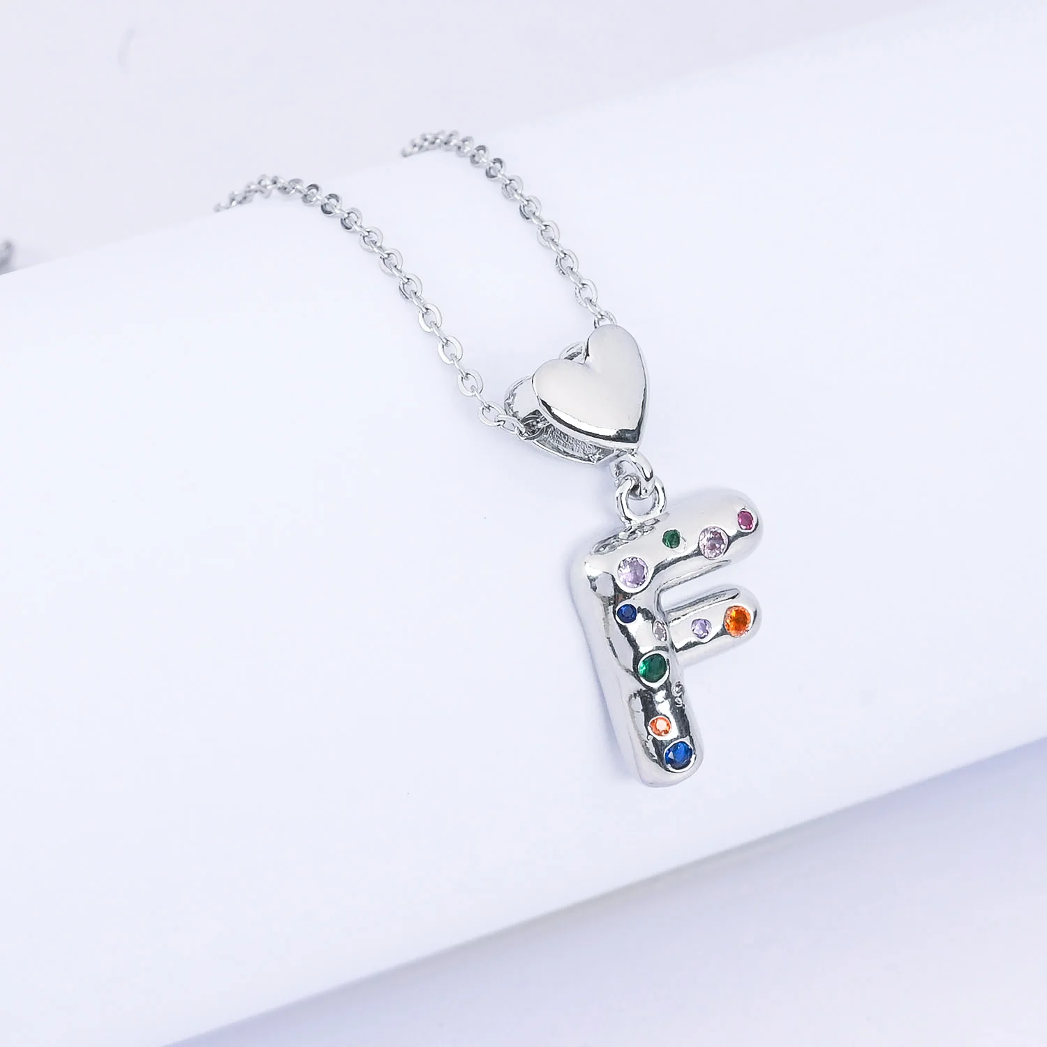 Alphabet/Letter Pendant Necklace for Girls - Image 2