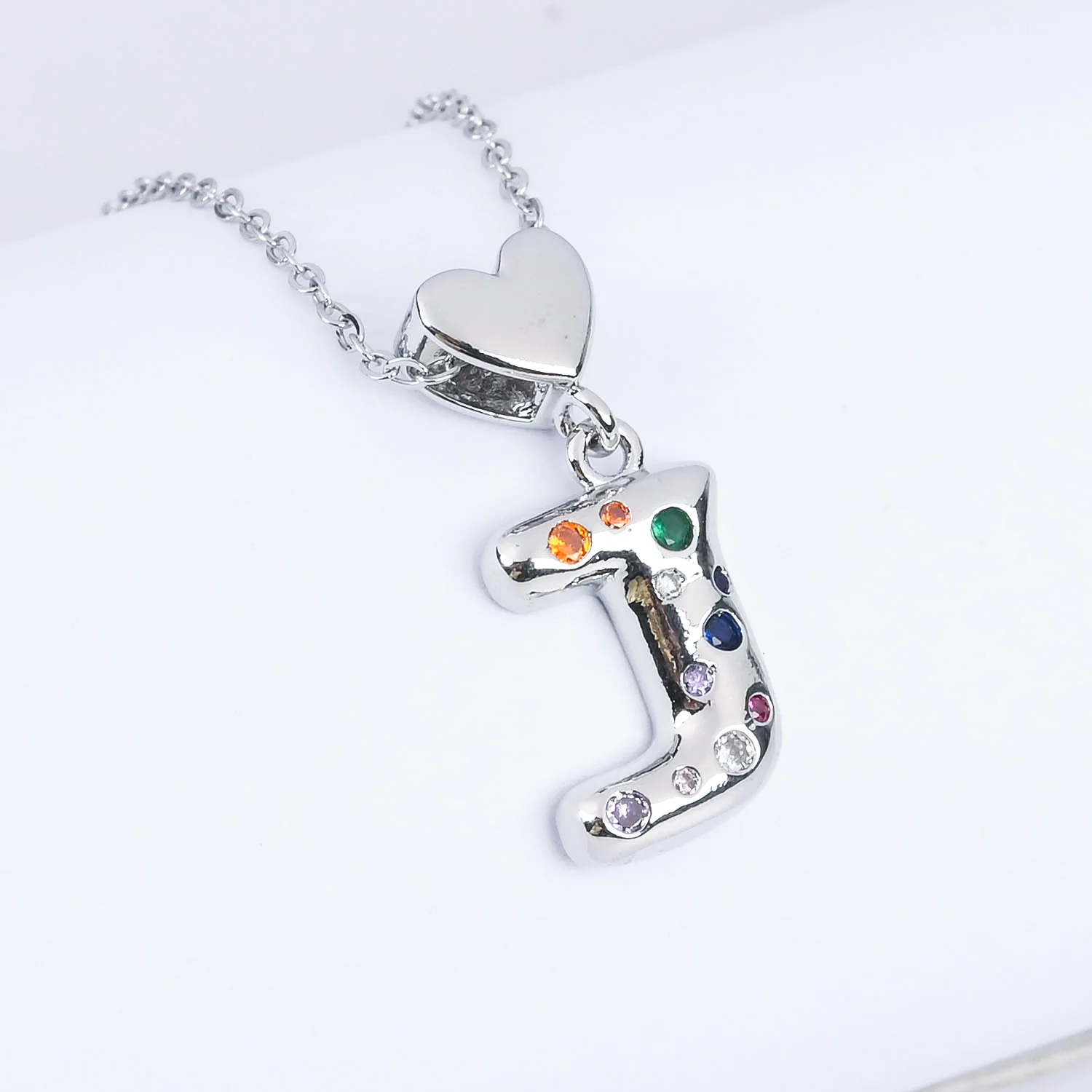 Alphabet/Letter Pendant Necklace for Girls - Image 2