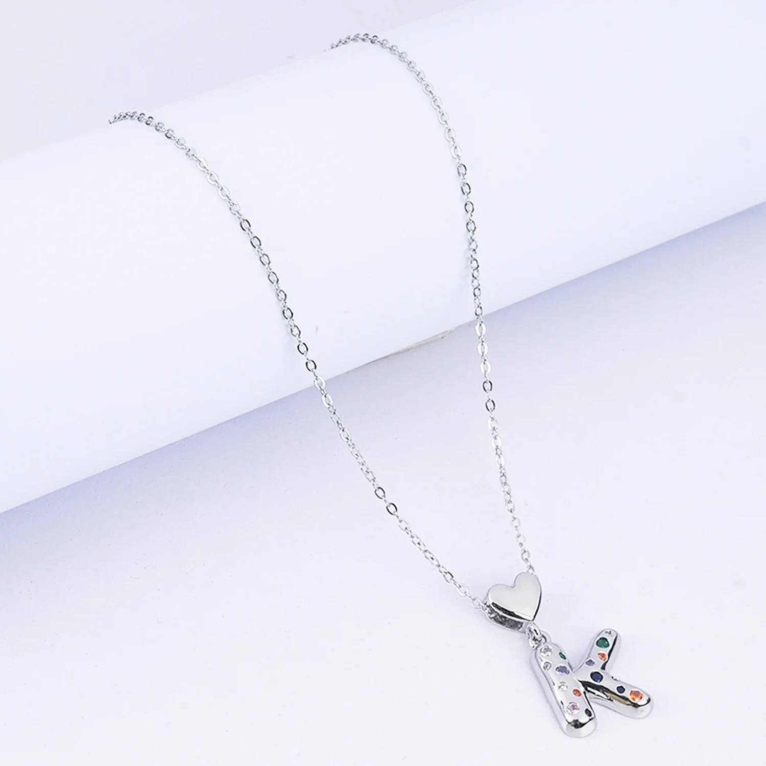 Alphabet/Letter Pendant Necklace for Girls