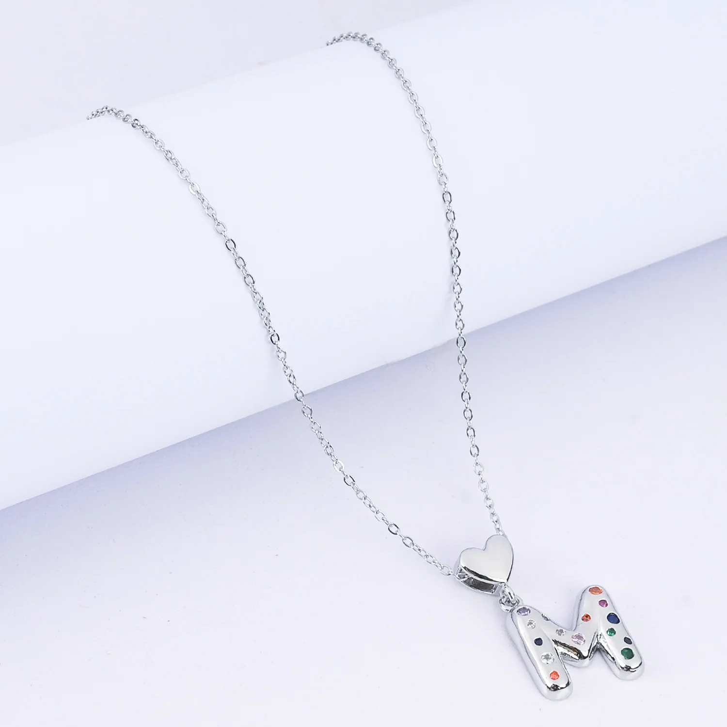 Alphabet/Letter Pendant Necklace for Girls