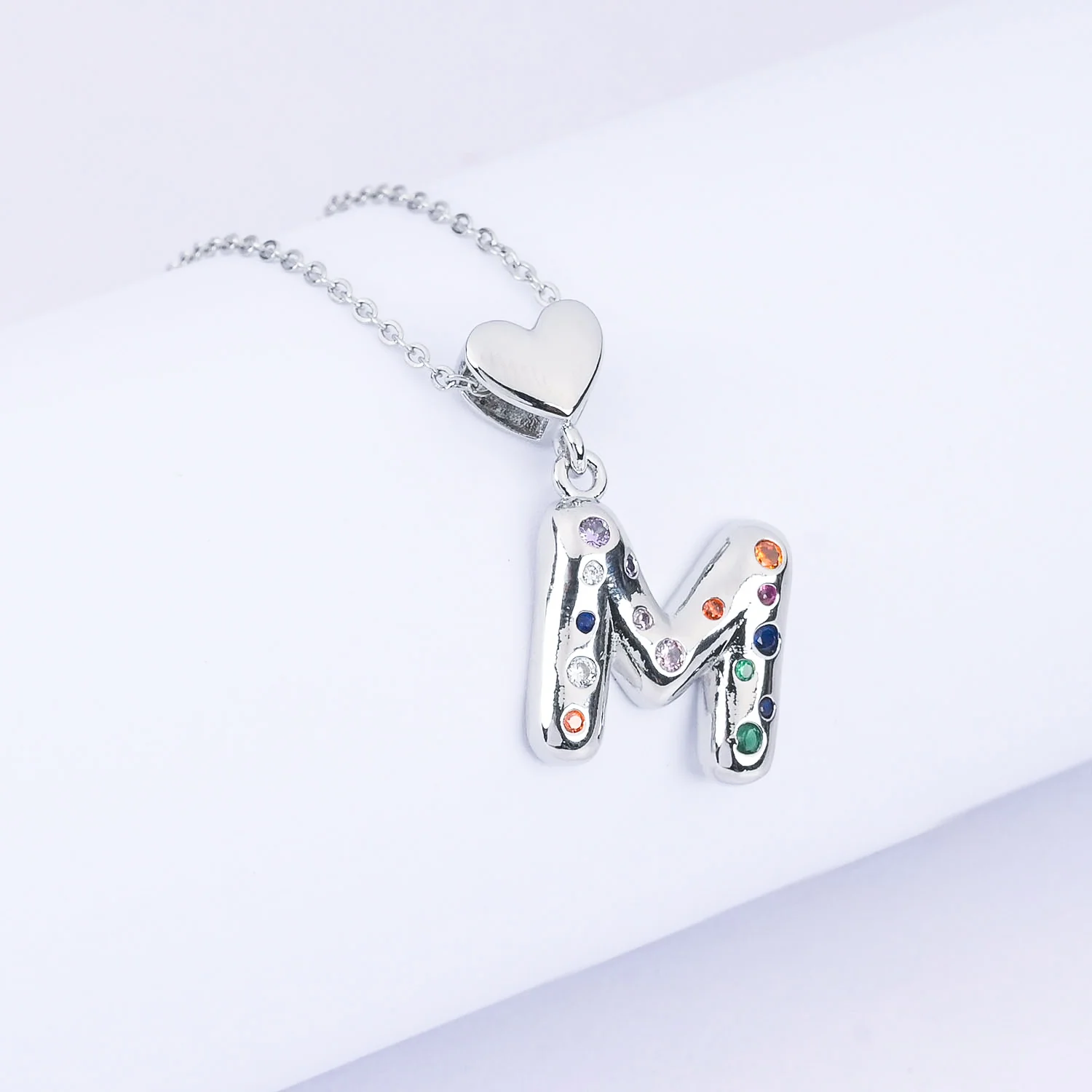 Alphabet/Letter Pendant Necklace for Girls - Image 2