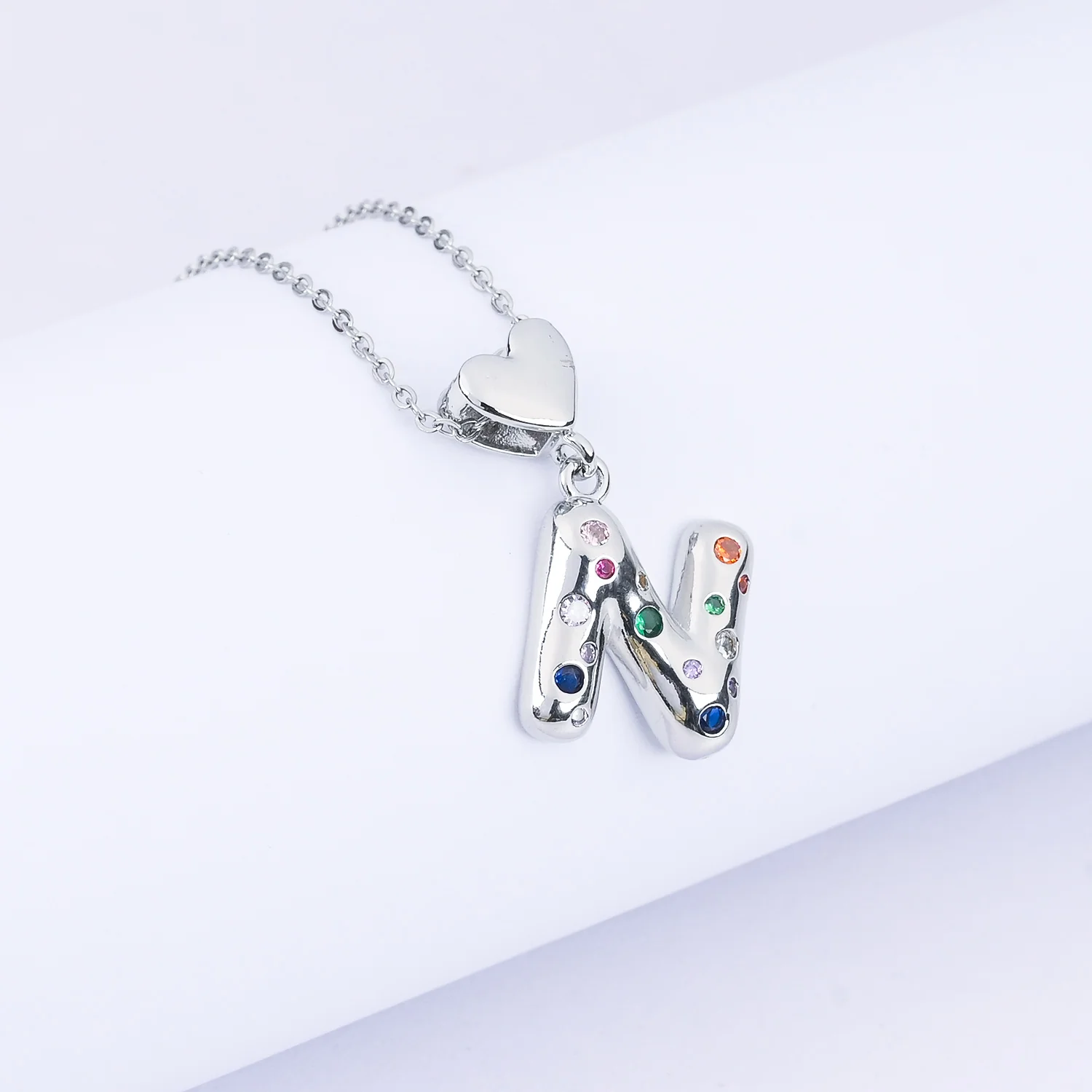 Alphabet/Letter Pendant Necklace for Girls - Image 2