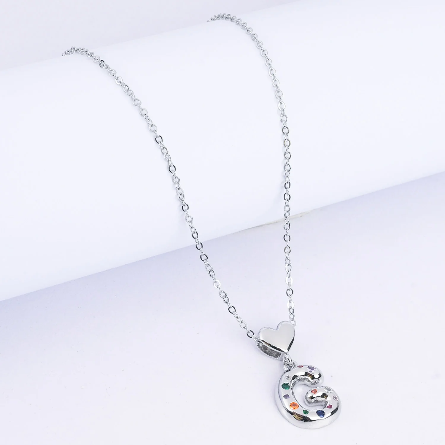 Alphabet/Letter Pendant Necklace for Girls