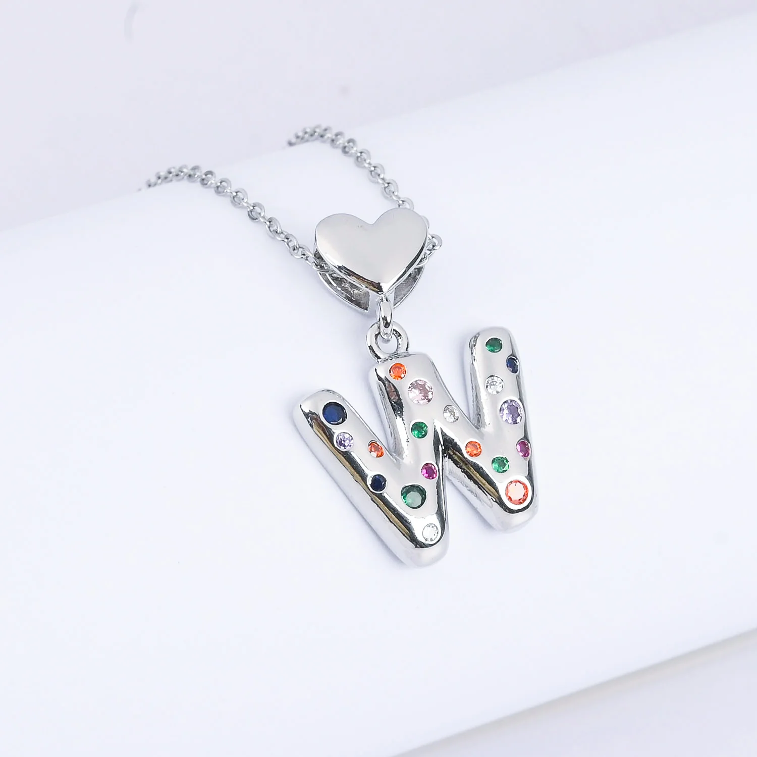 Alphabet/Letter Pendant Necklace for Girls - Image 2