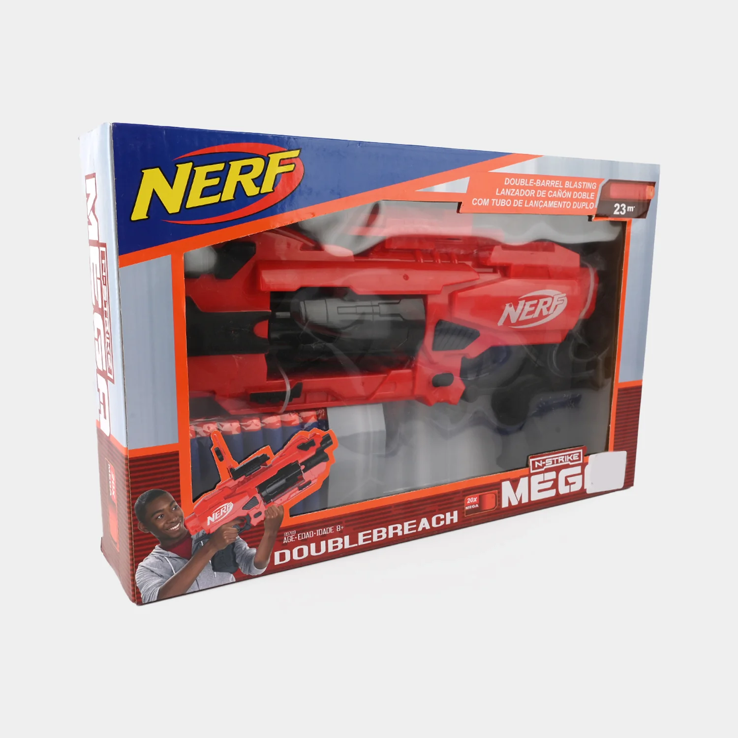 ELECTRIC MEGA NERF BLASTER + SOFT DART TOY - Image 3