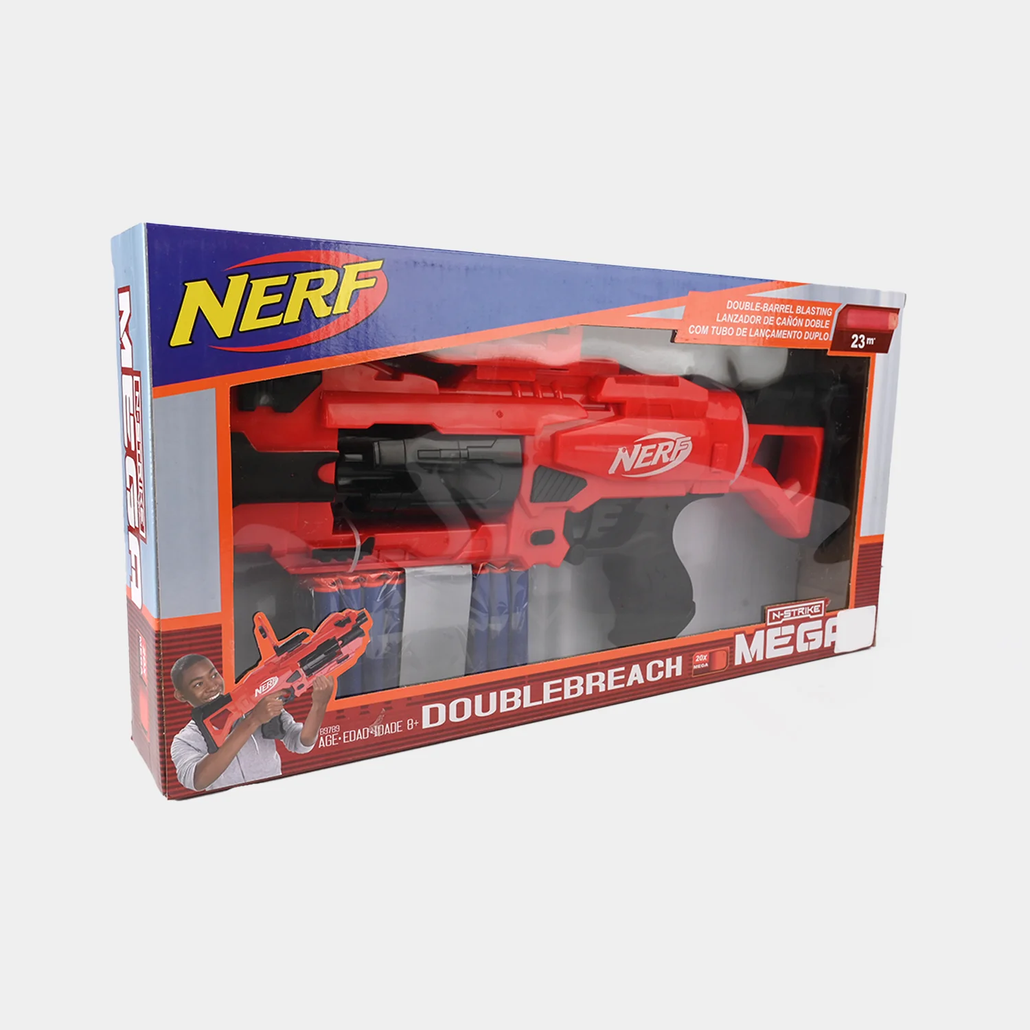 ELECTRIC MEGA NERF BLASTER + SOFT DART TOY - Image 3