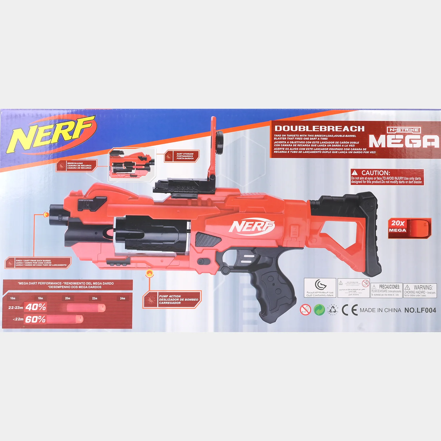 ELECTRIC MEGA NERF BLASTER + SOFT DART TOY - Image 7