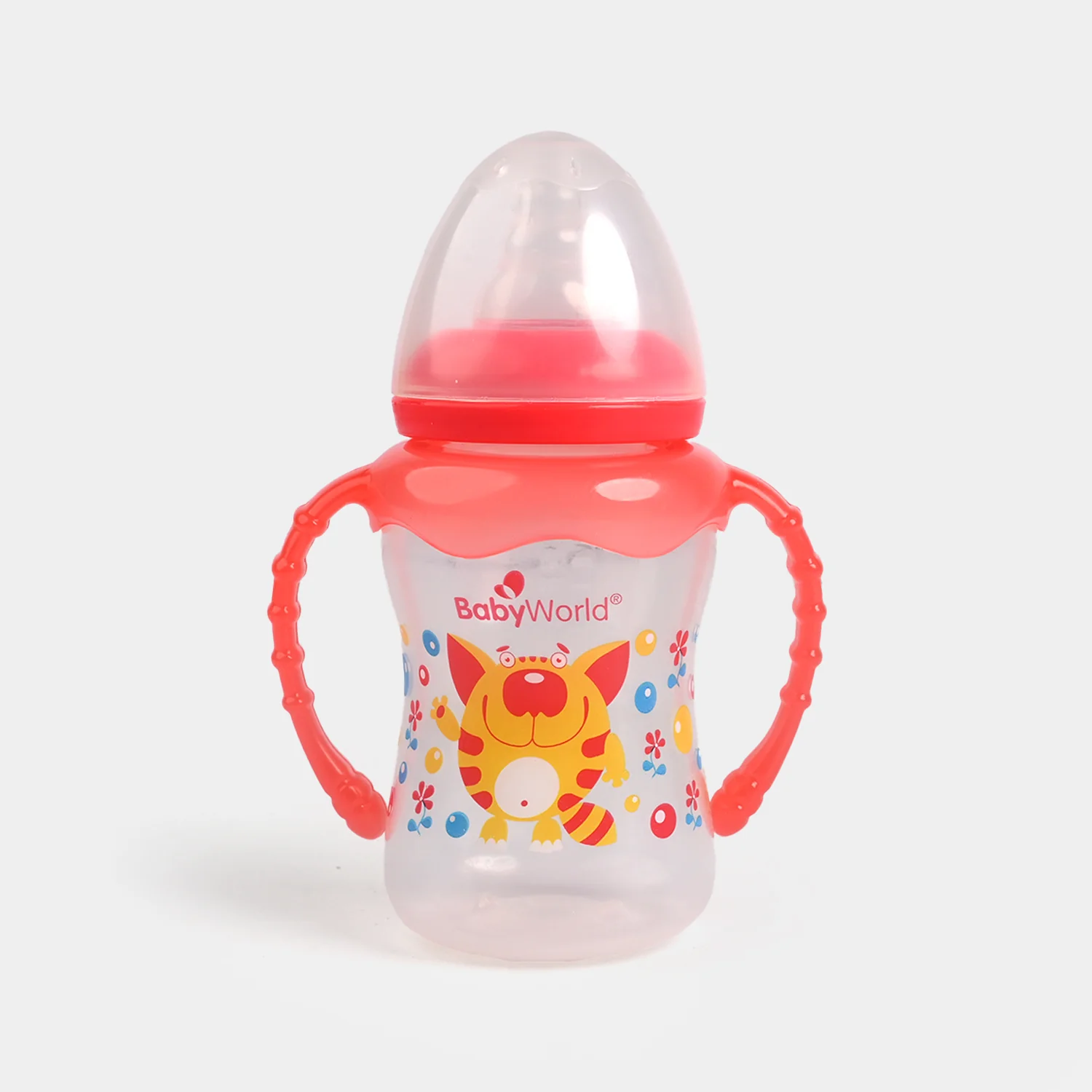 Feeding Bottle with Base Handle 5Oz 1208 Red