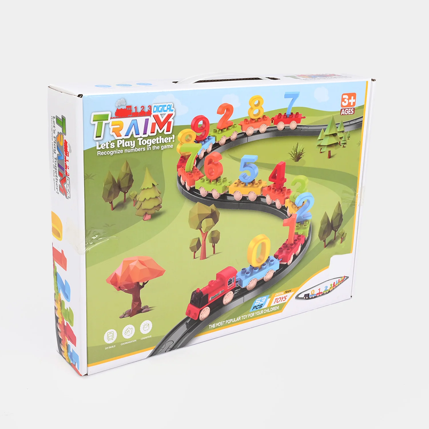 Digital Number Train Set - Image 2