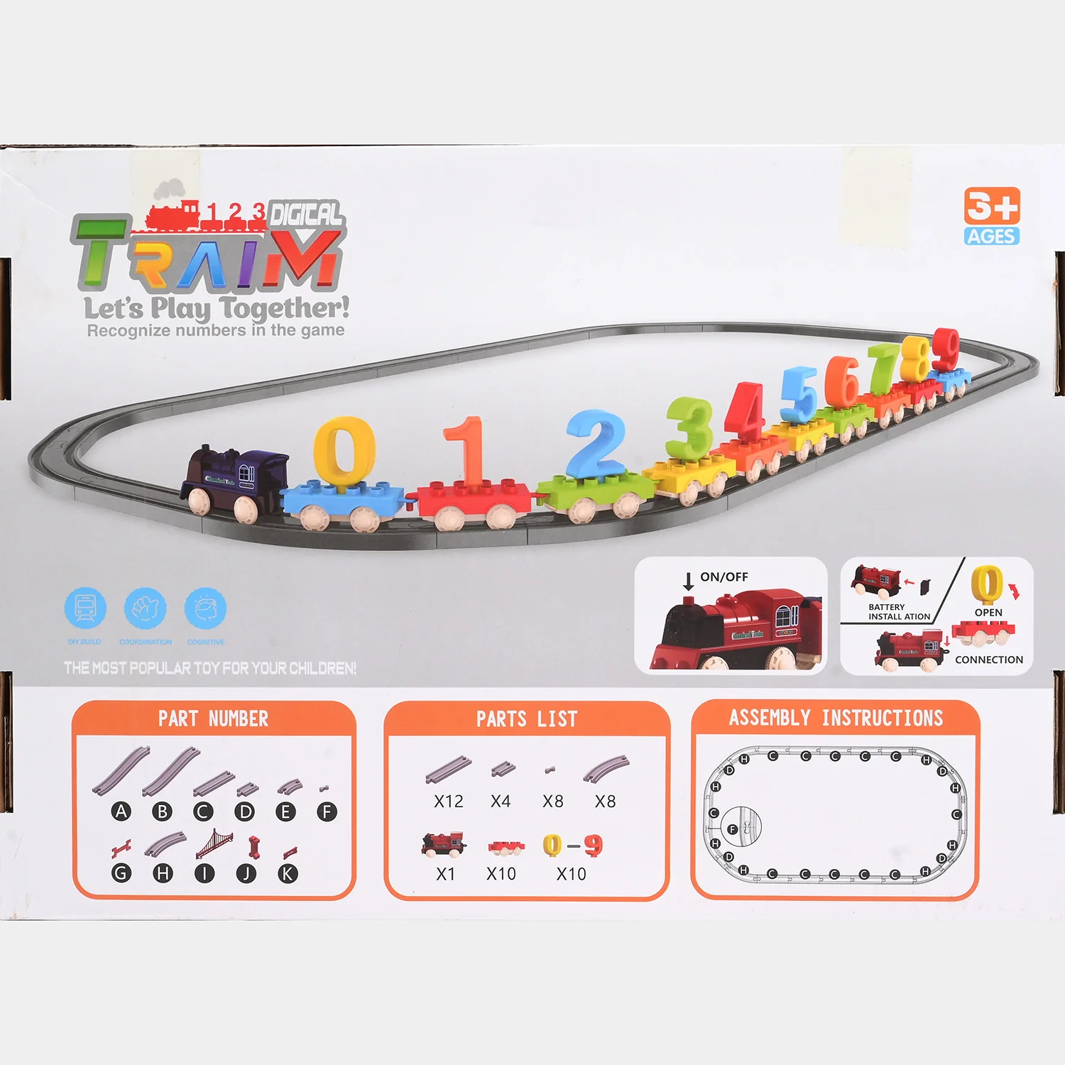 Digital Number Train Set - Image 5