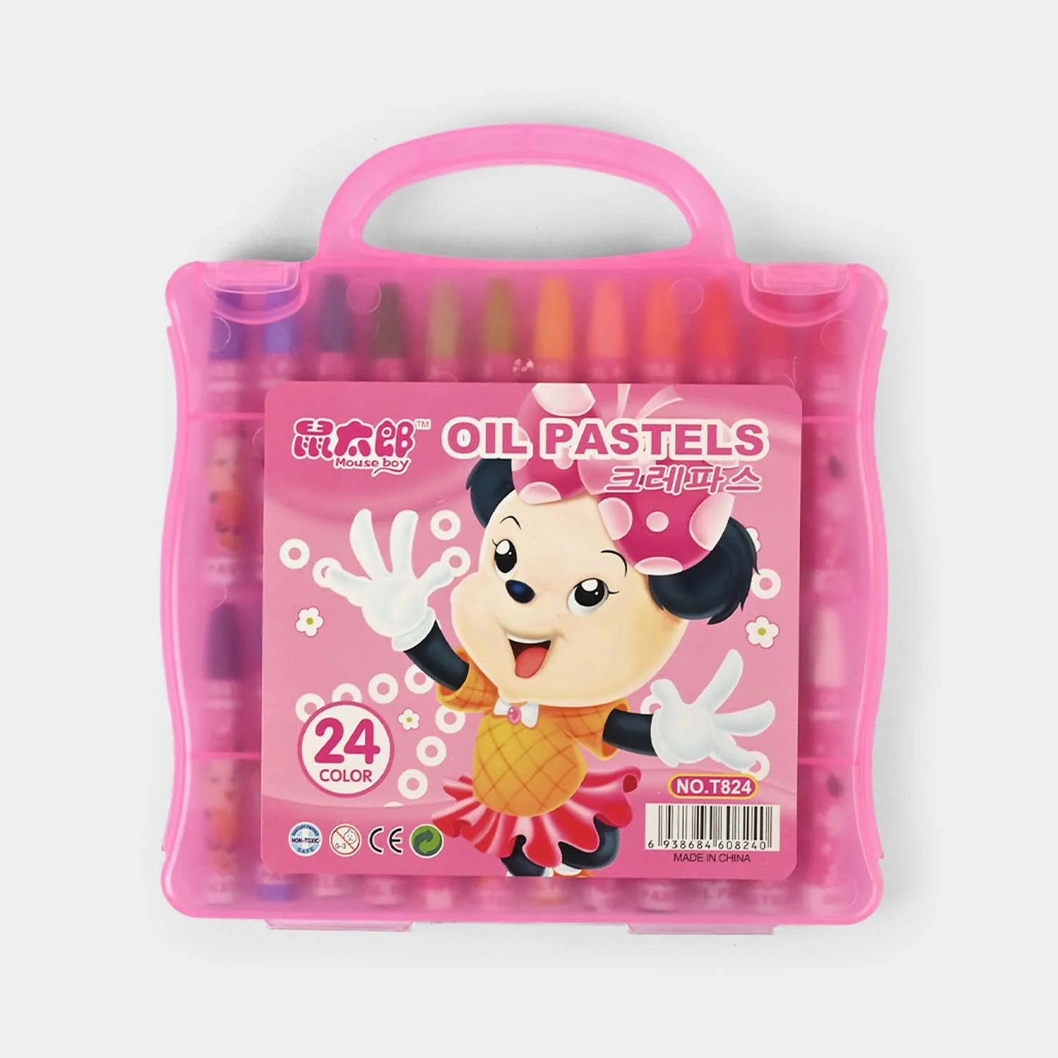 Pink Art & Coloring Kit – Compact Carrying Case - Image 3