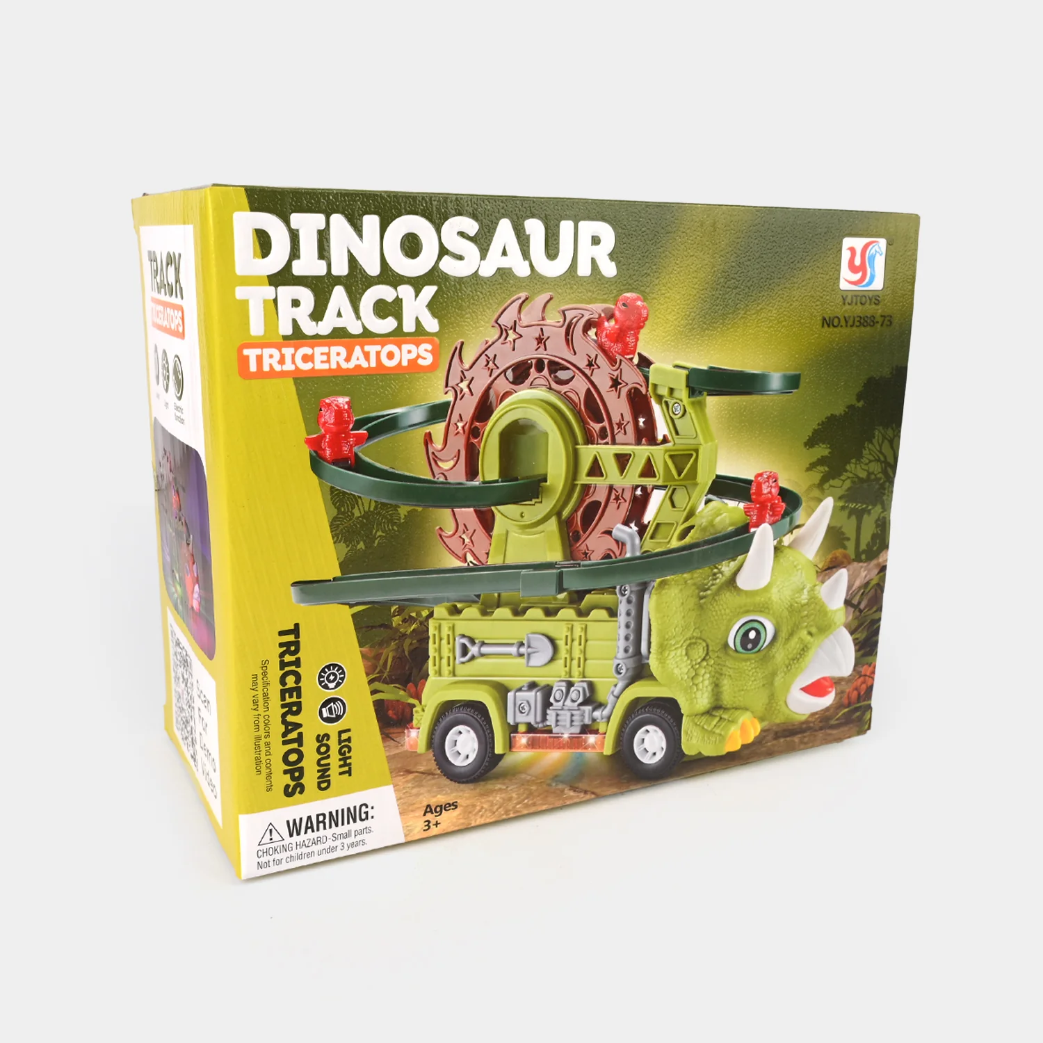 Dinosaur Track Triceratops 2-in-1 Toy Set - Image 3
