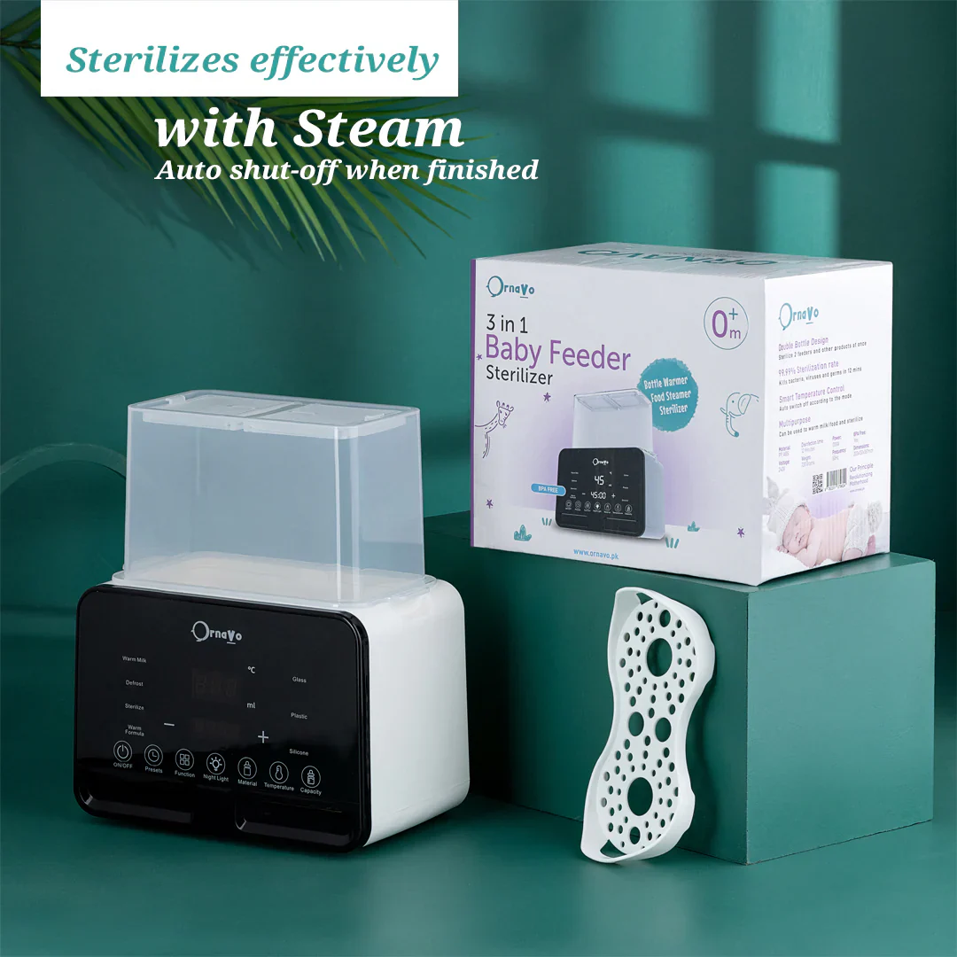 3 in 1 Baby Feeder Warmer & Sterilizer - Image 2