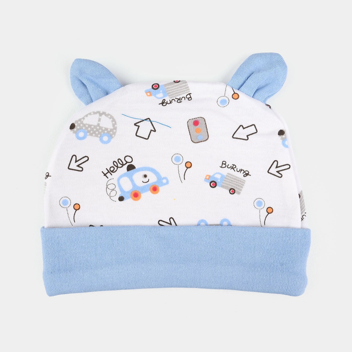 Infant Cotton Cap  – Pack of 3 - Image 4