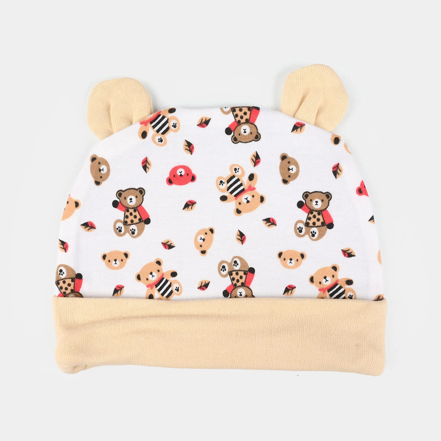 Infant Cotton Cap  – Pack of 3 - Image 3