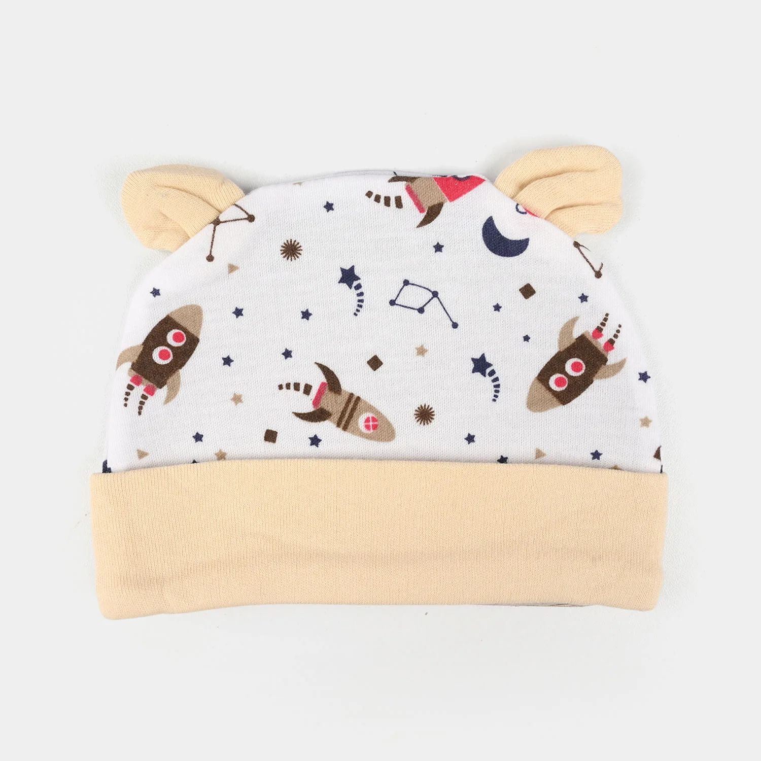 Infant Cotton Cap  – Pack of 3 - Image 4
