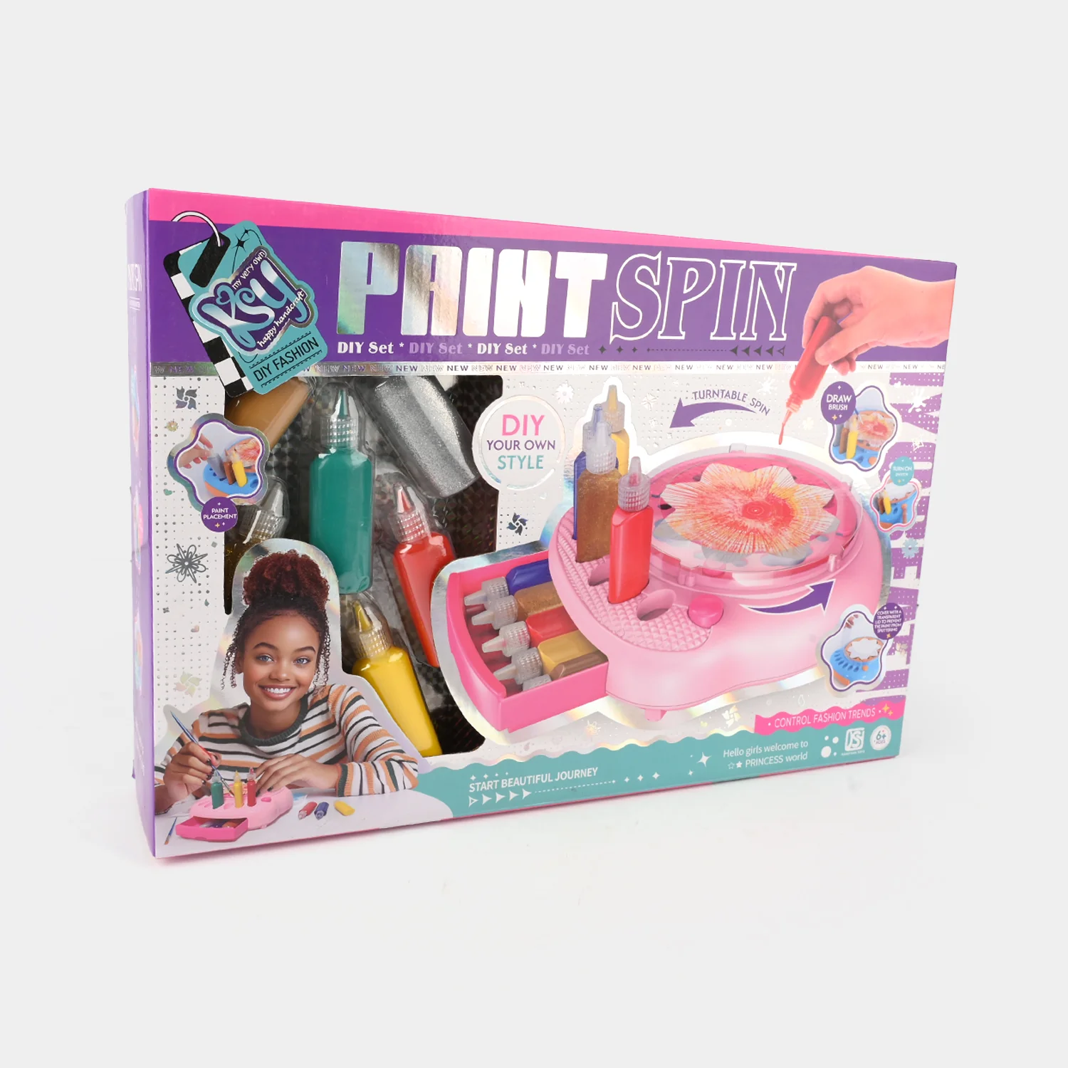 Paint Spin Art Machine Kit For Girls - Image 3
