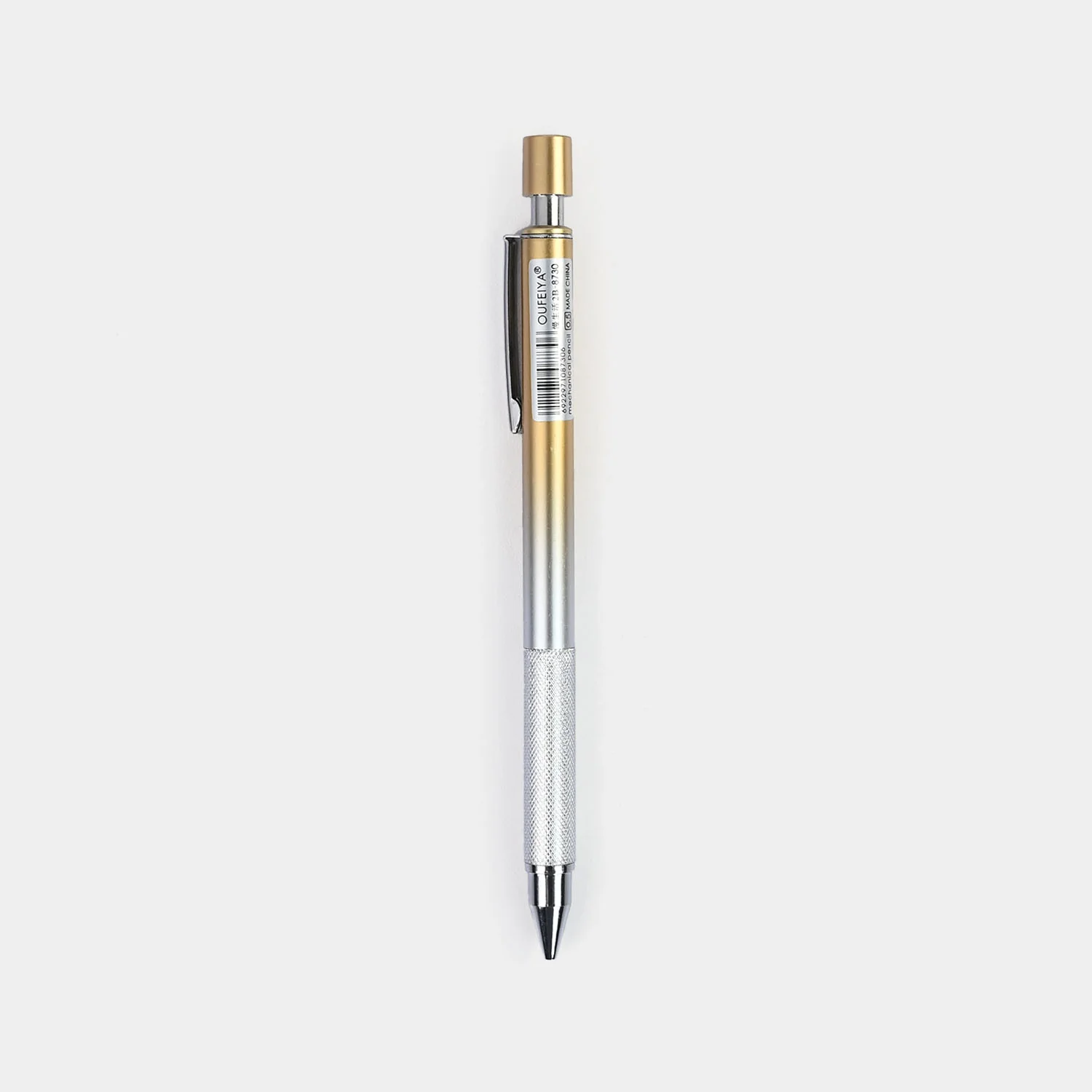 Low-Gravity Metal Mechanical Pencil – Gold & Silver