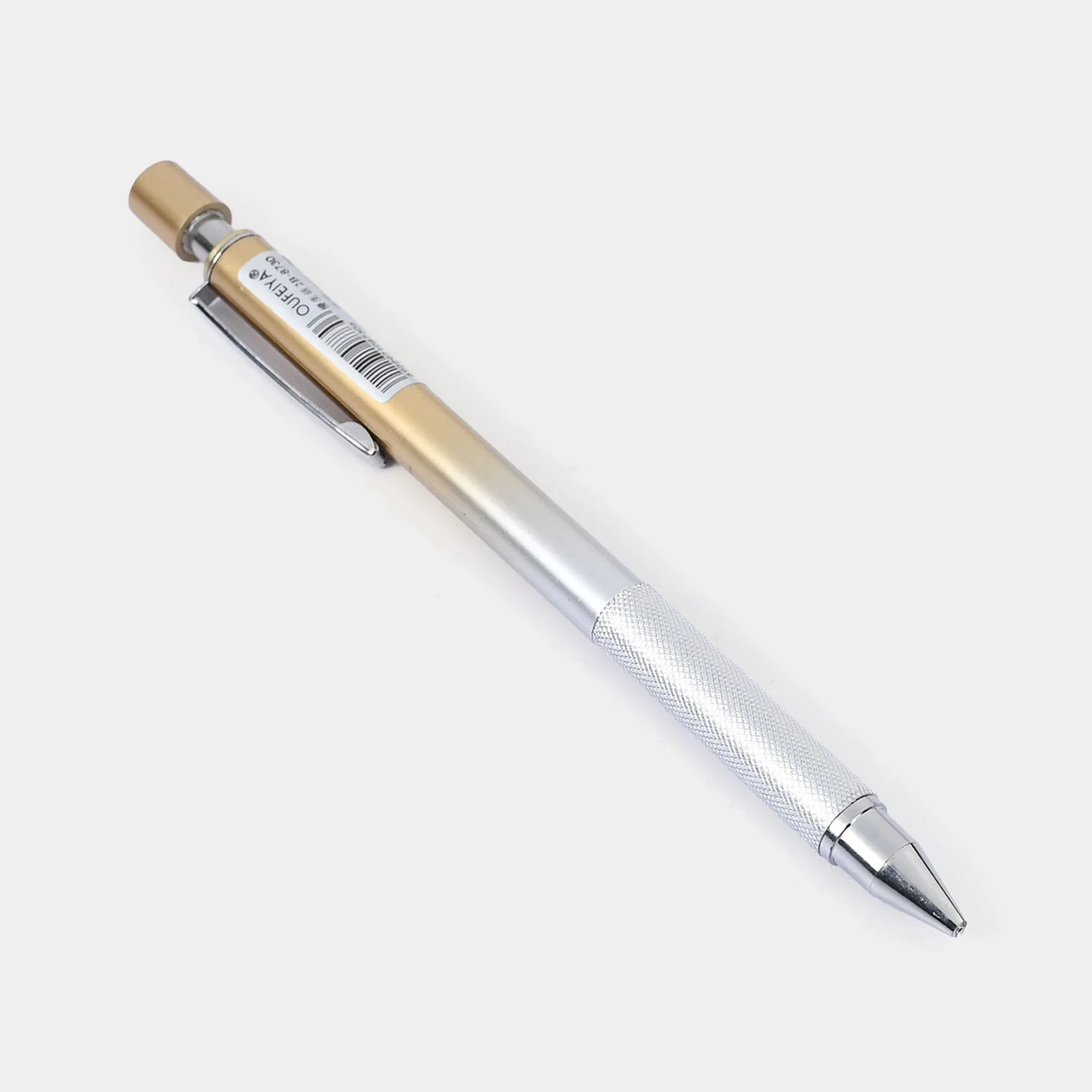 Low-Gravity Metal Mechanical Pencil – Gold & Silver - Image 3