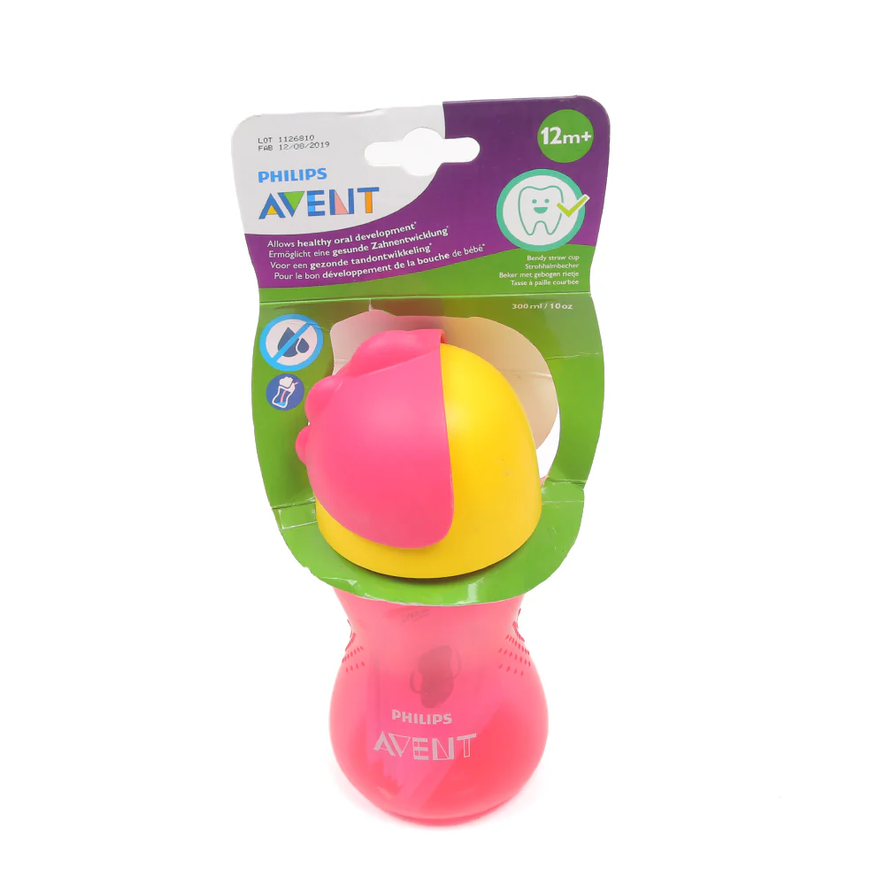 Philips Avent Straw Cup Pink - 300ml (SCF798/00) - Image 3