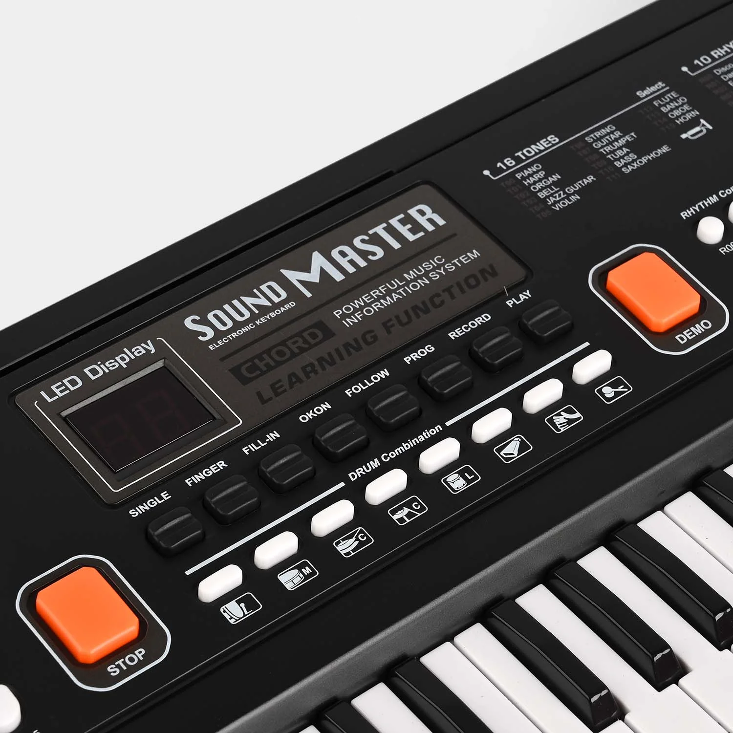 61 ELECTRIC KEYBOARD PIANO MICROPHONE FOR KIDS - Image 2