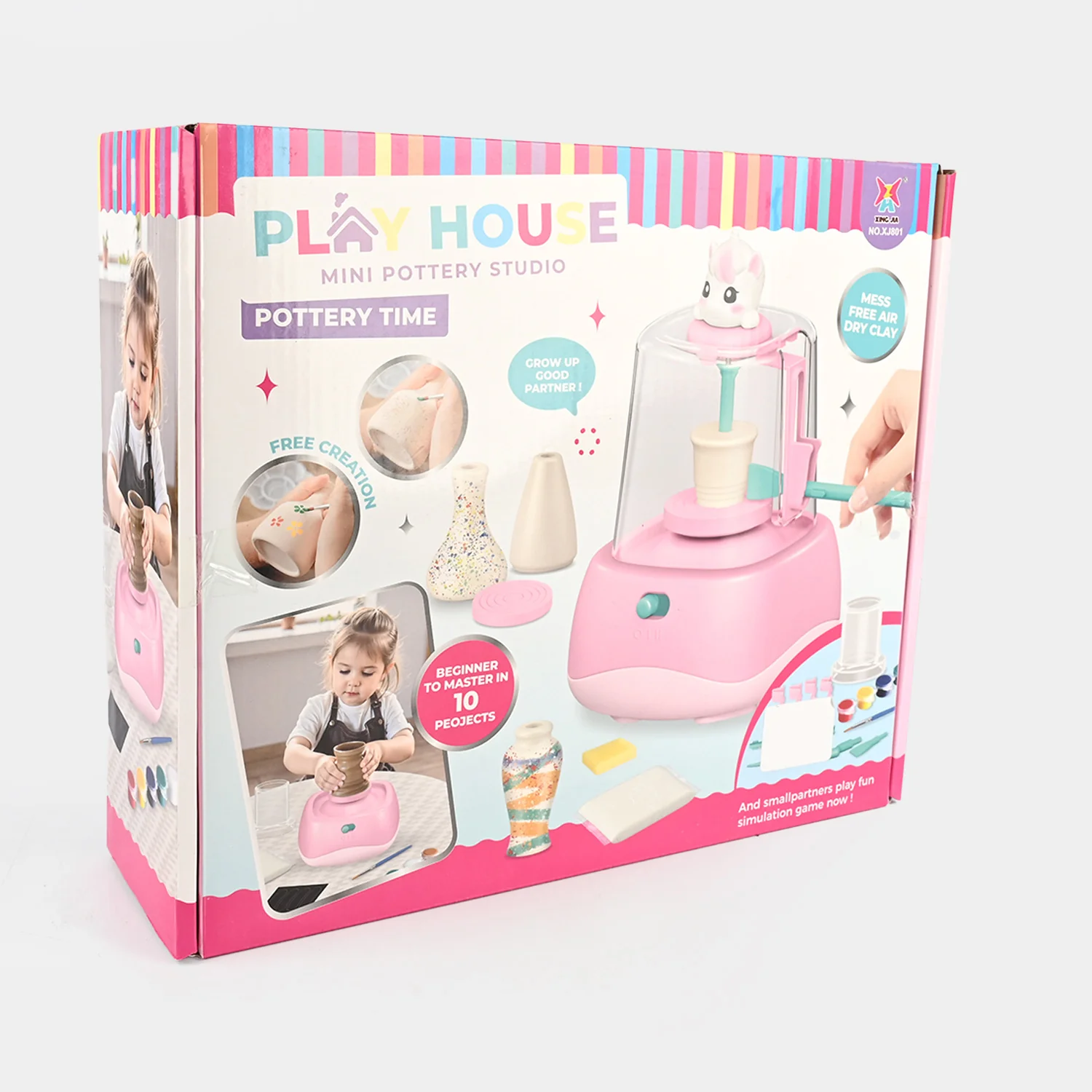 Mini Pottery Studio Toy Kit