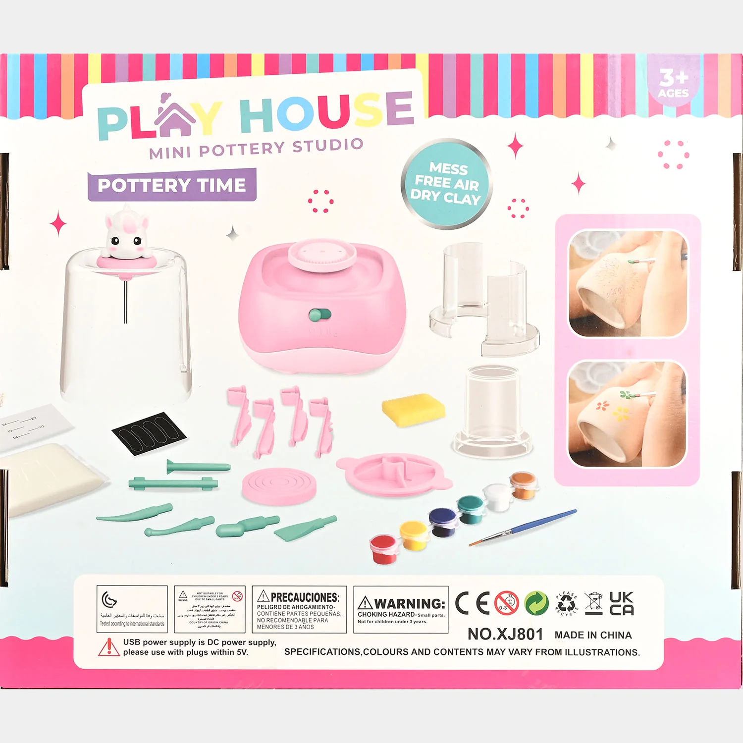 Mini Pottery Studio Toy Kit - Image 4